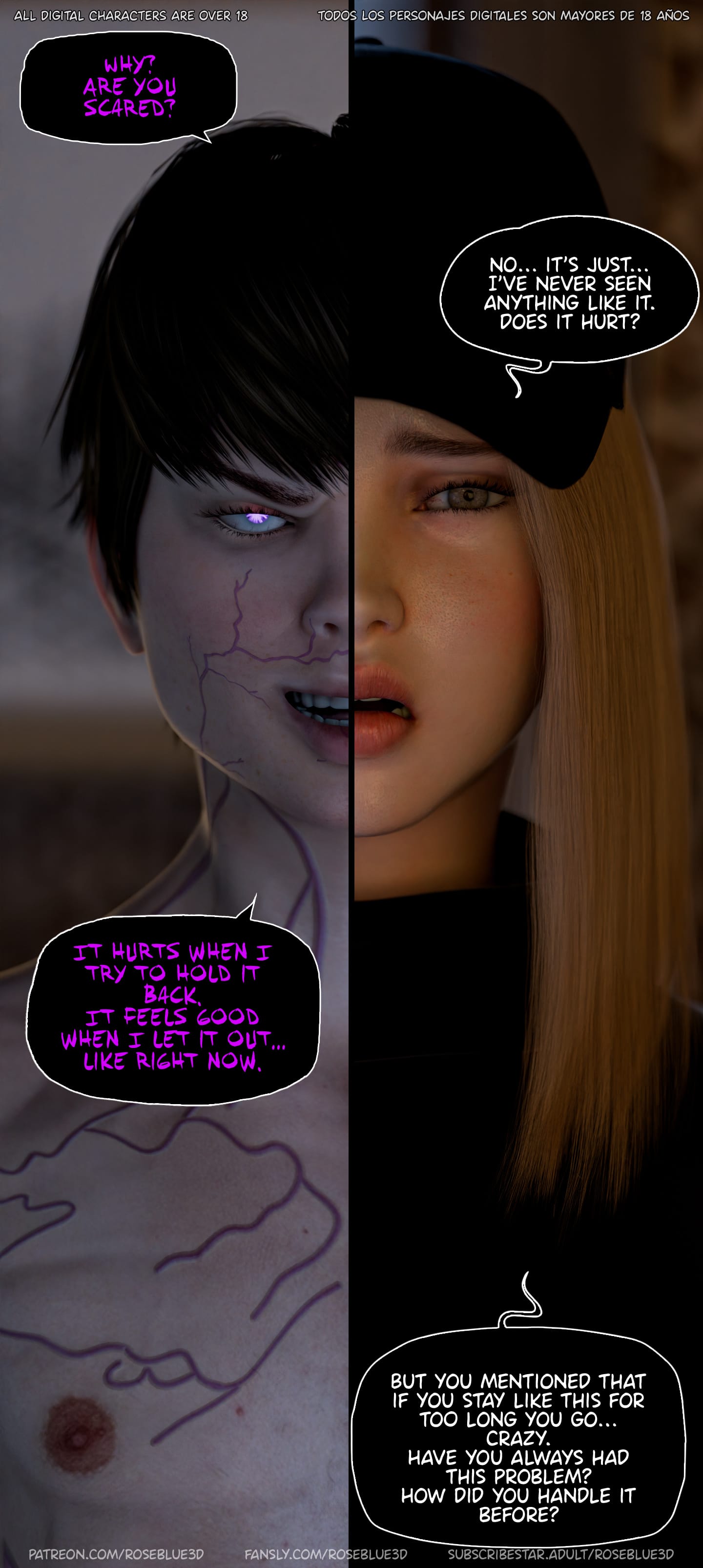 My Neighbor’s Widow [Rose Blue 3D] 53 . My Neighbor's Widow - Chapter 53 [Rose Blue 3D] – page 19