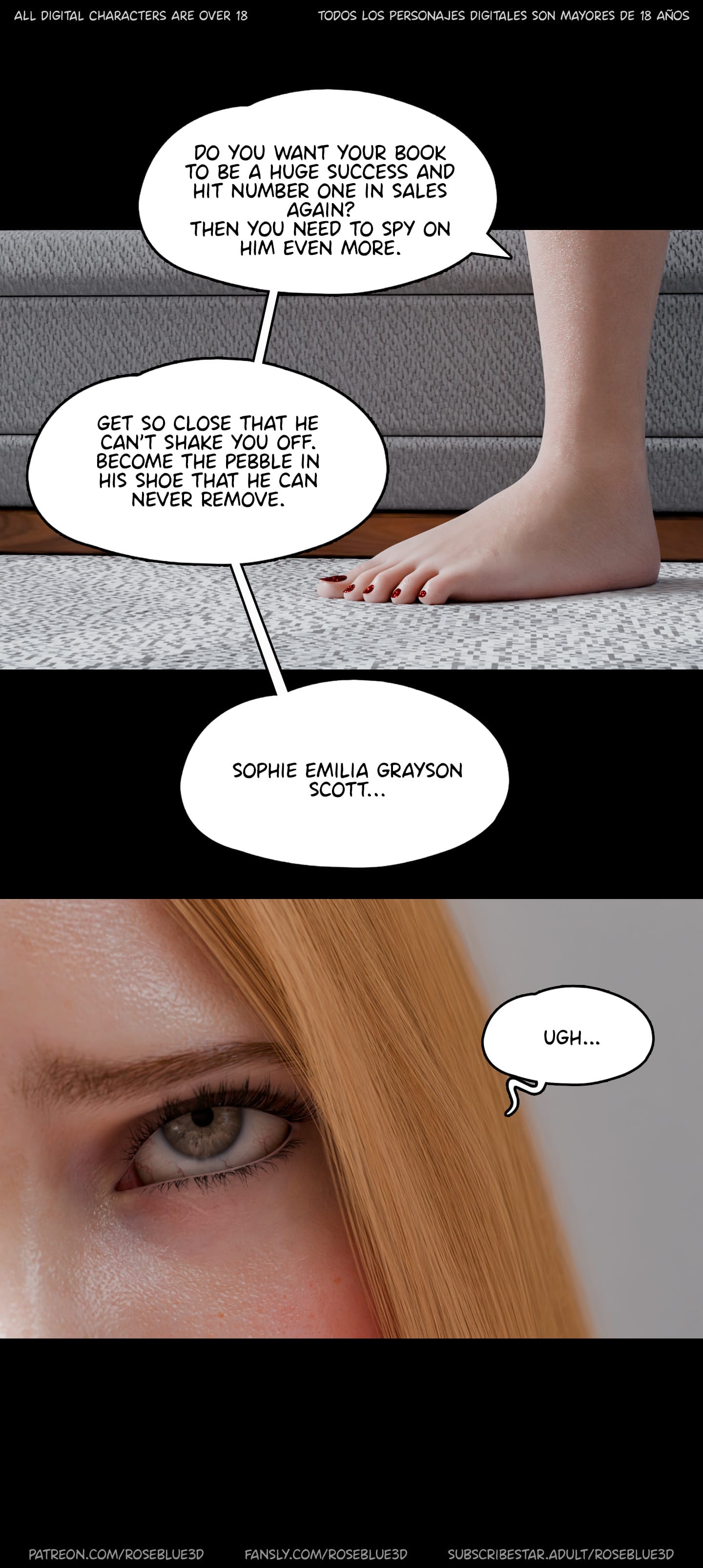 My Neighbor’s Widow [Rose Blue 3D] 53 . My Neighbor's Widow - Chapter 53 [Rose Blue 3D] – page 9