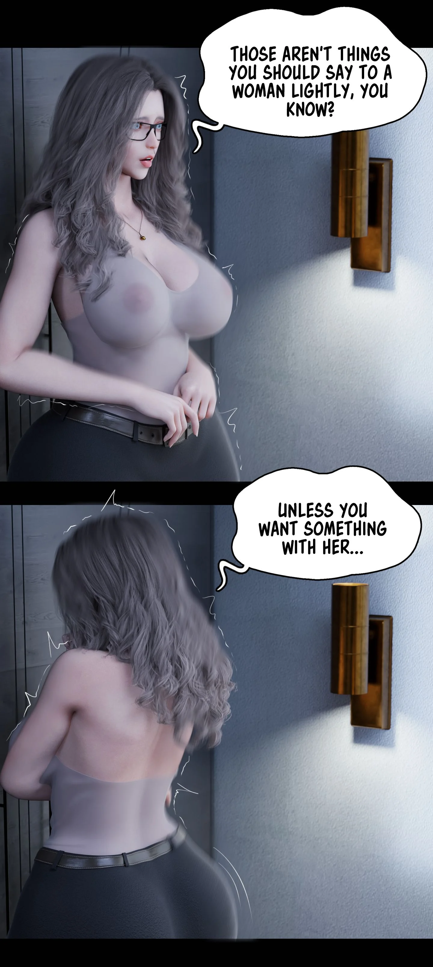 My Neighbor’s Widow [Rose Blue 3D] 8 . My Neighbor's Widow - Chapter 8 [Rose Blue 3D] – page 32
