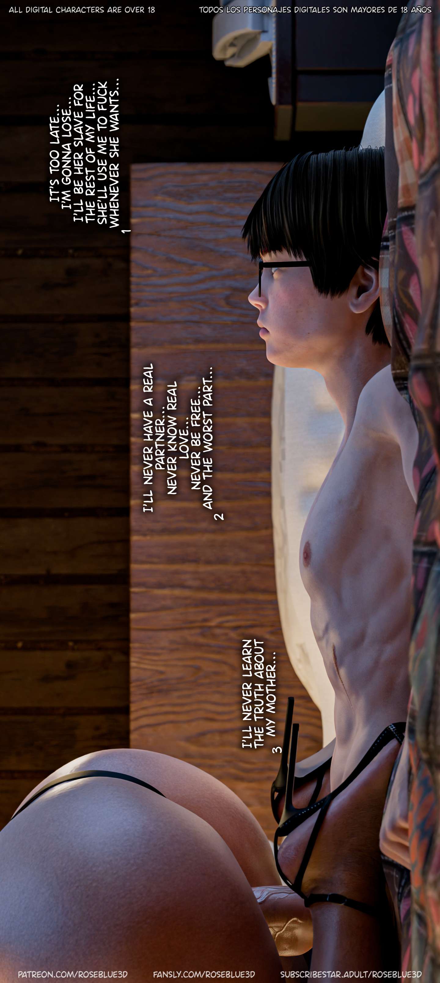 My Neighbor’s Widow [Rose Blue 3D] 50 . My Neighbor's Widow - Chapter 50 [Rose Blue 3D] – page 105