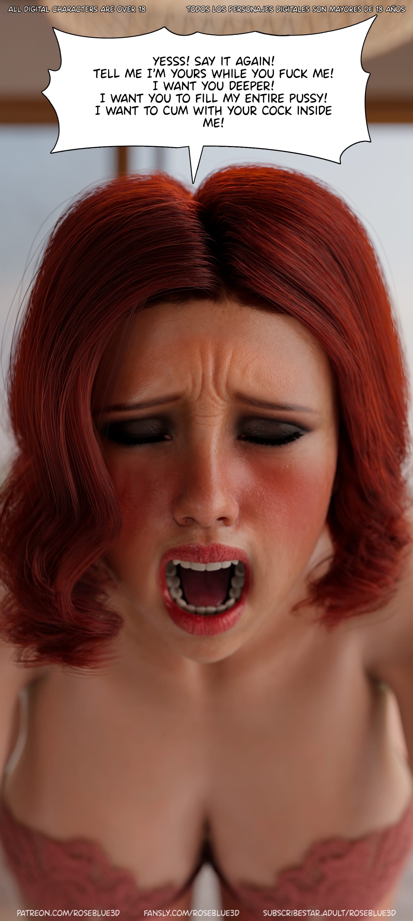 My Neighbor’s Widow [Rose Blue 3D] 56 . My Neighbor's Widow - Chapter 56 [Rose Blue 3D] – page 19