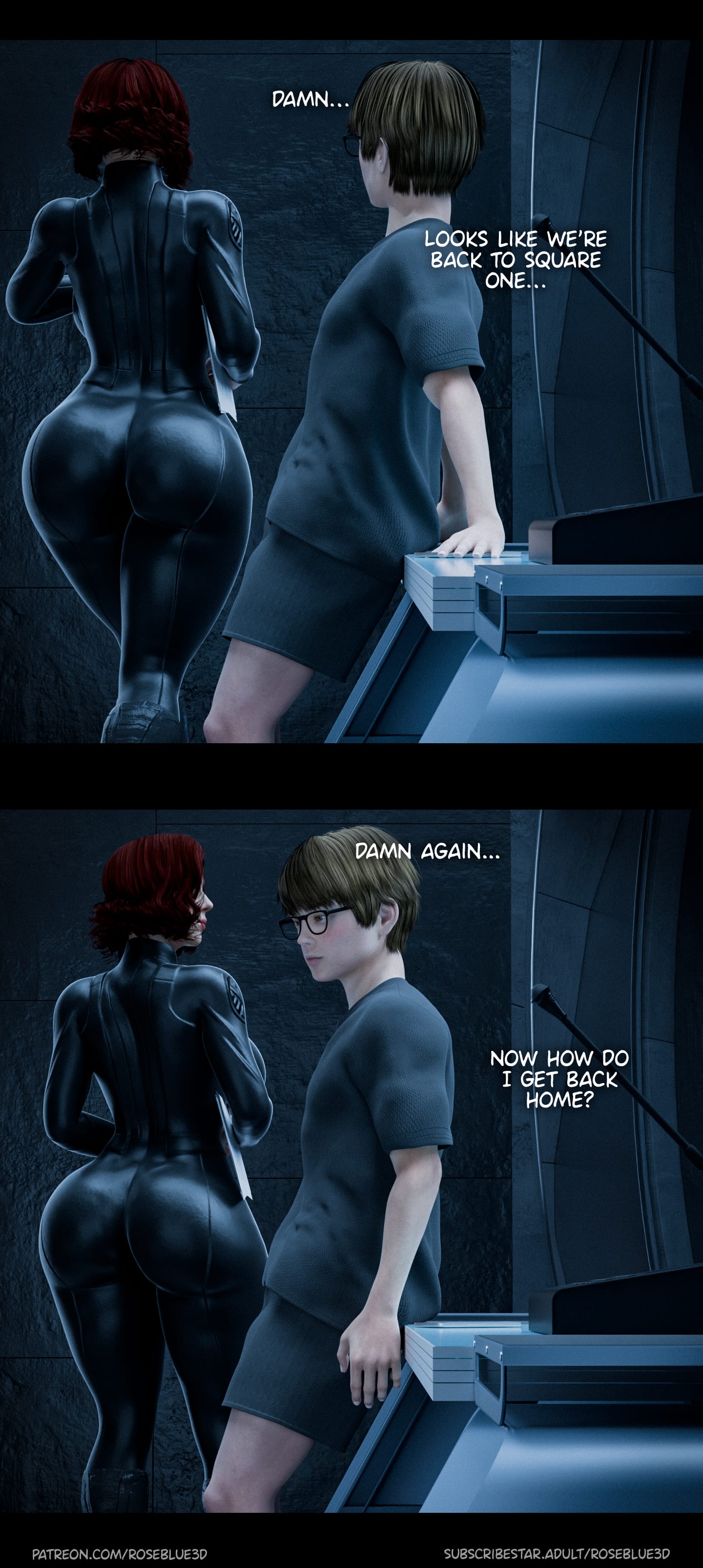 My Neighbor’s Widow [Rose Blue 3D] 34 . My Neighbor's Widow - Chapter 34 [Rose Blue 3D] – page 110