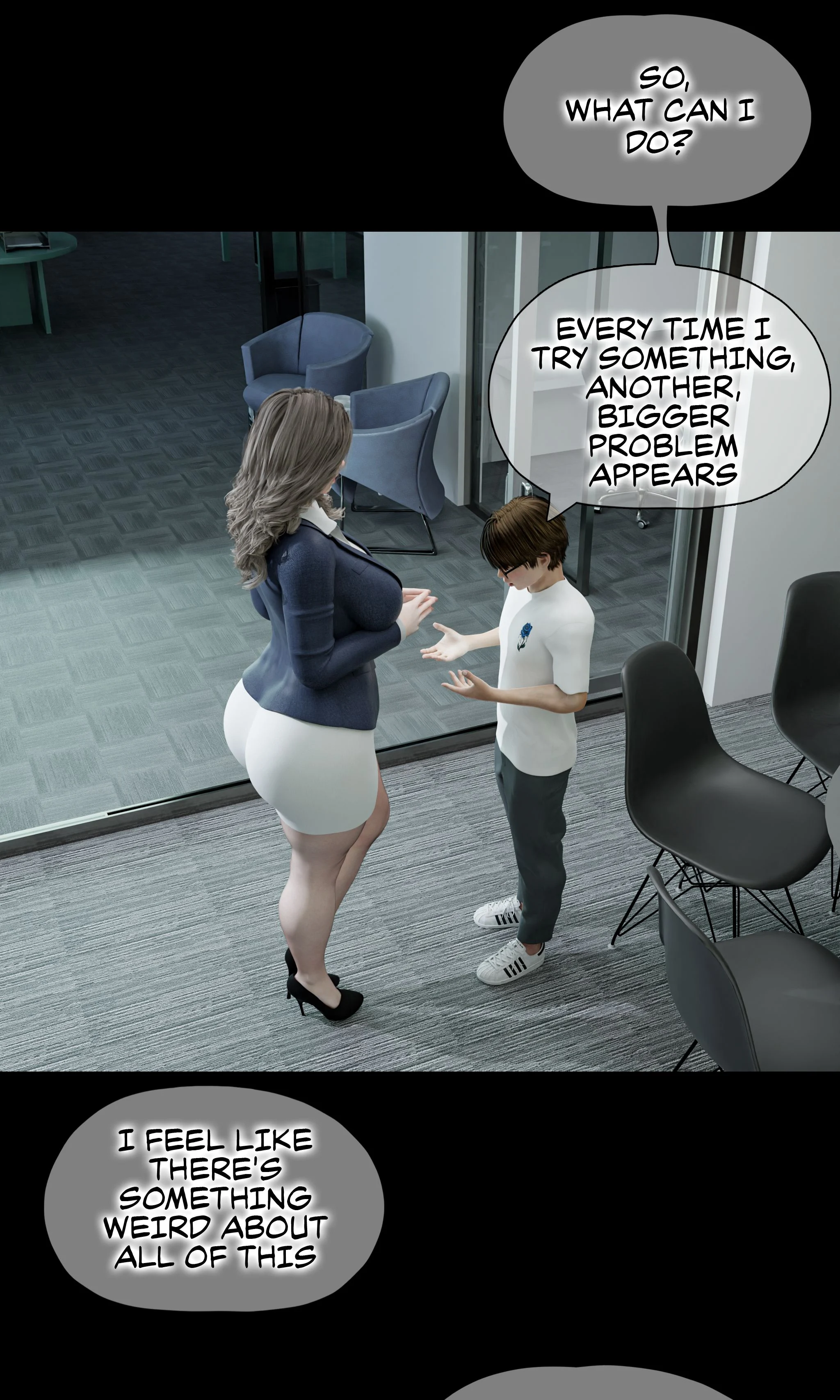 My Neighbor’s Widow [Rose Blue 3D] 3 . My Neighbor's Widow - Chapter 3 [Rose Blue 3D] – page 106