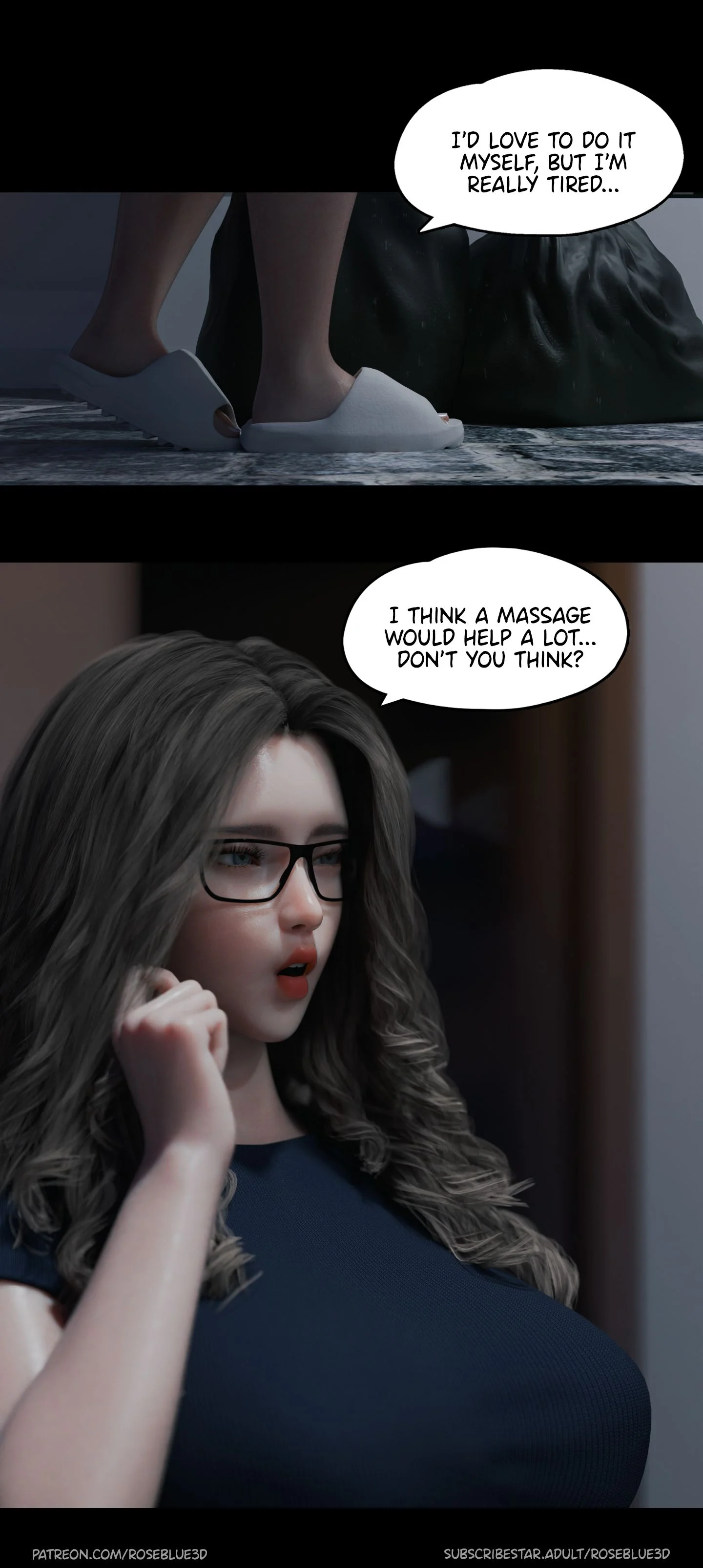 My Neighbor’s Widow [Rose Blue 3D] 22 . My Neighbor's Widow - Chapter 22 [Rose Blue 3D] – page 84