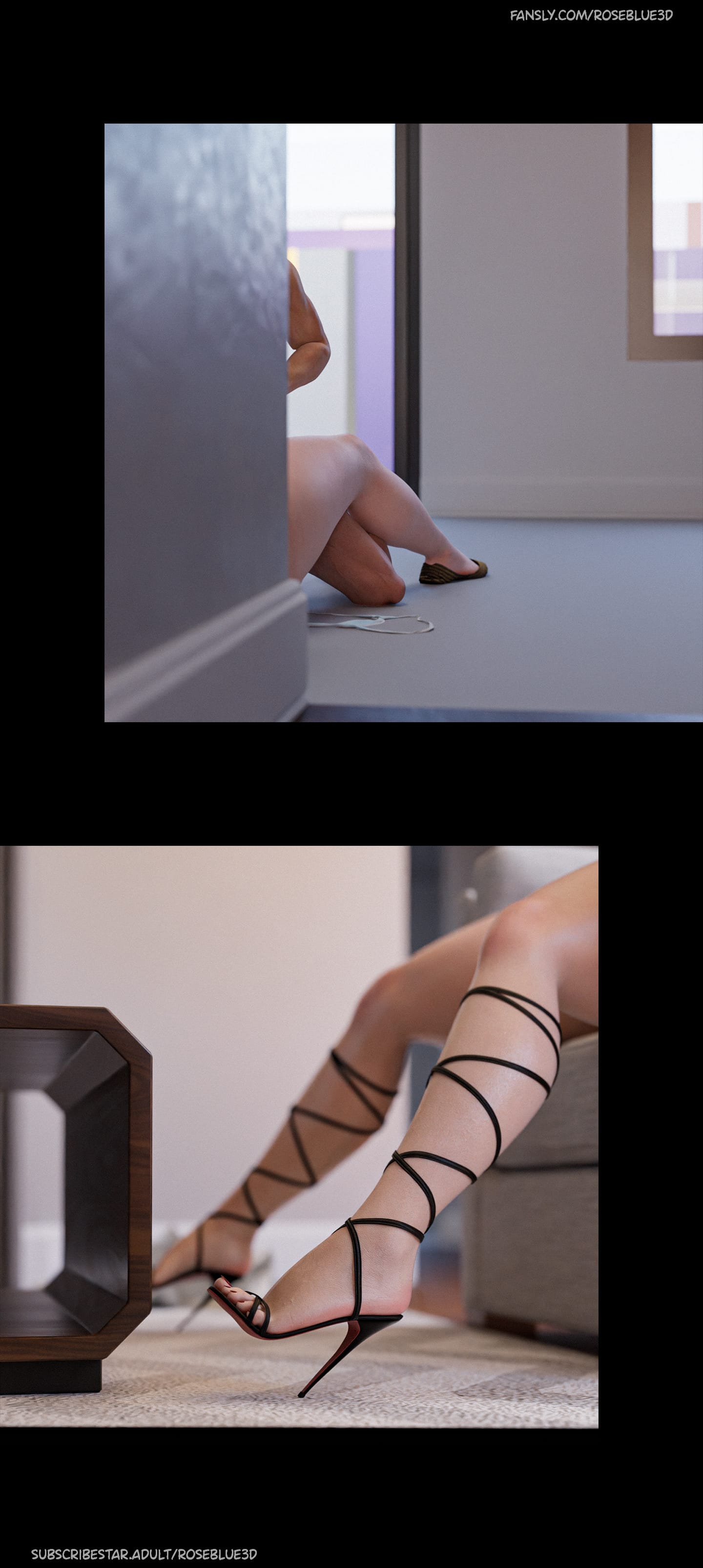 My Neighbor’s Widow [Rose Blue 3D] 43 . My Neighbor's Widow - Chapter 43 [Rose Blue 3D] – page 8
