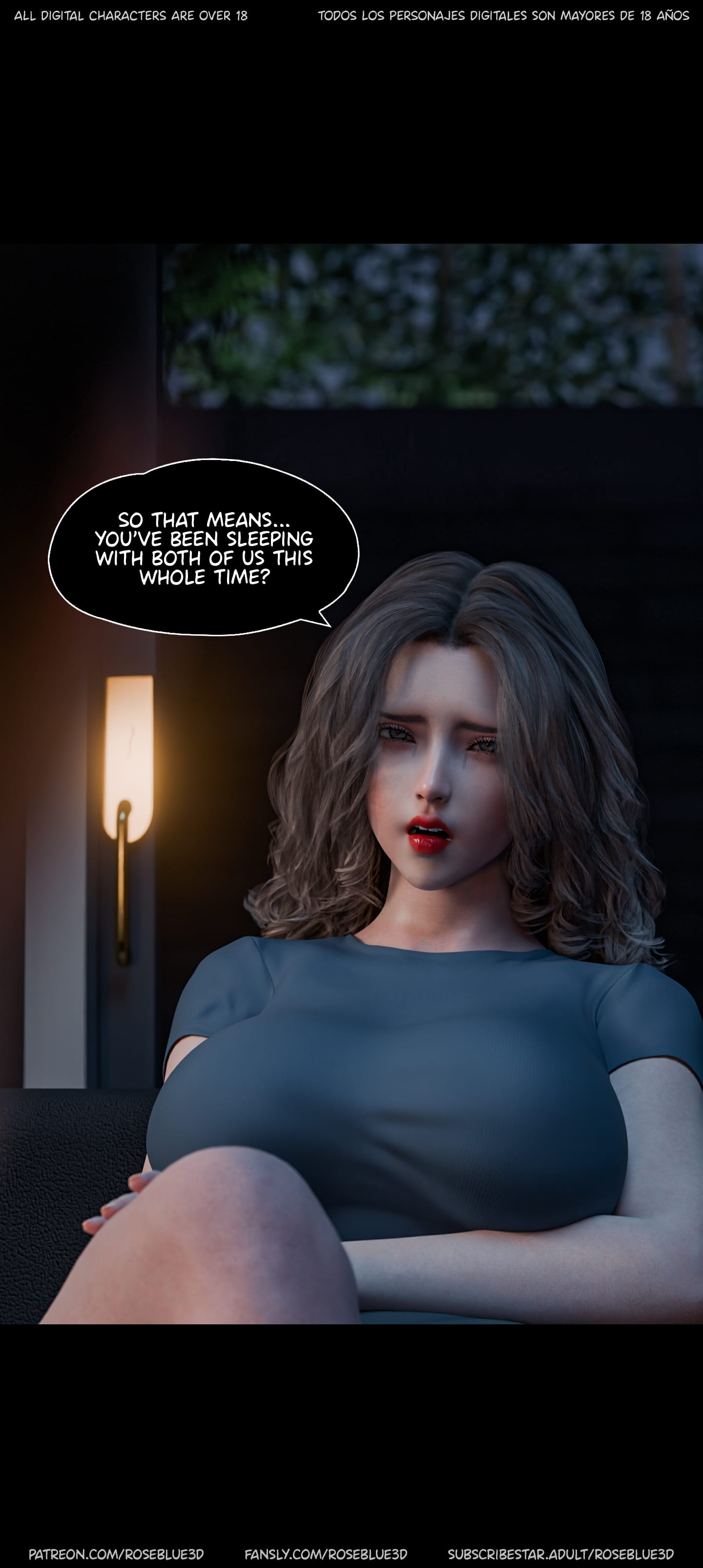 My Neighbor’s Widow [Rose Blue 3D] 49 . My Neighbor's Widow - Chapter 49 [Rose Blue 3D] – page 17