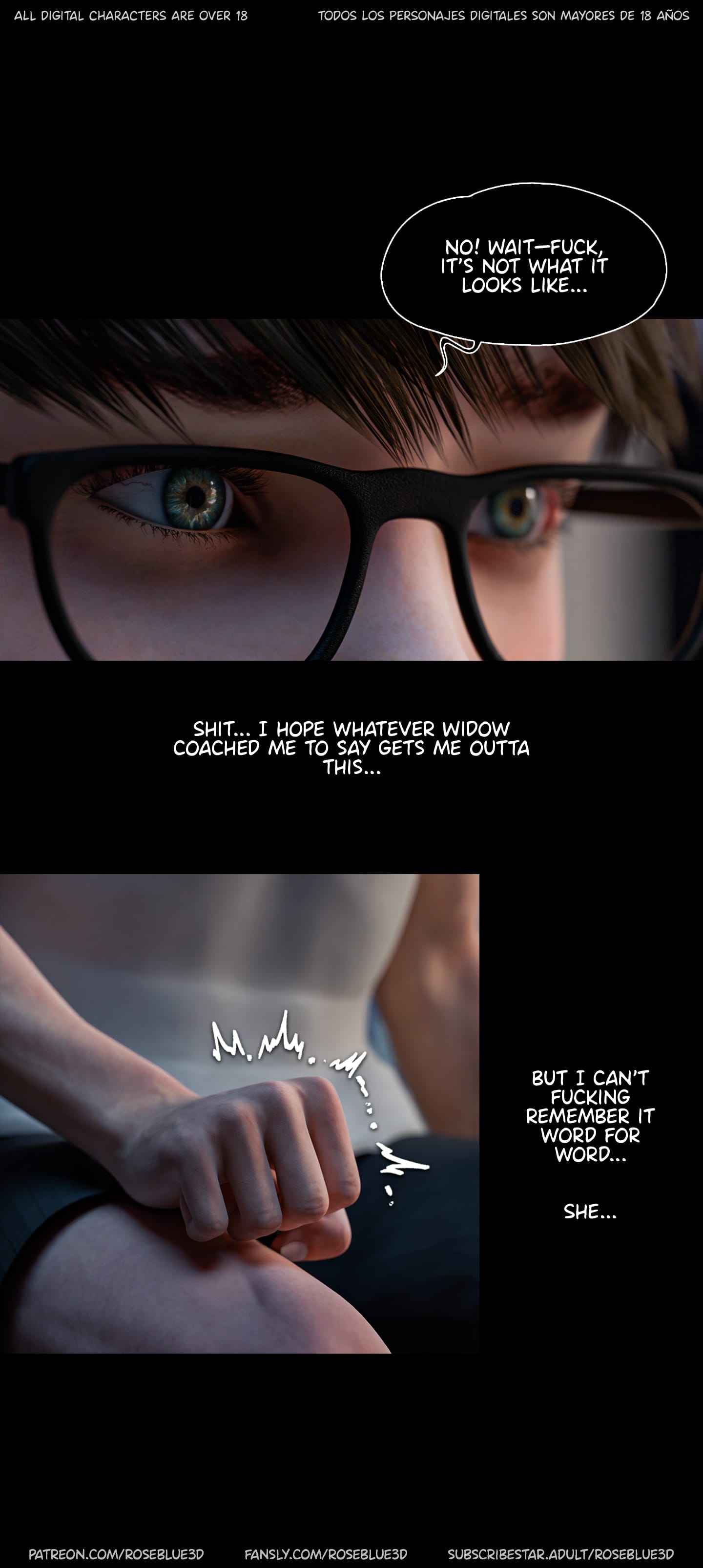 My Neighbor’s Widow [Rose Blue 3D] 49 . My Neighbor's Widow - Chapter 49 [Rose Blue 3D] – page 18
