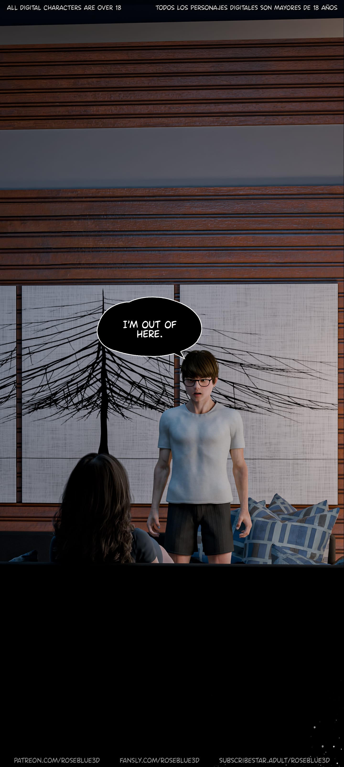 My Neighbor’s Widow [Rose Blue 3D] 49 . My Neighbor's Widow - Chapter 49 [Rose Blue 3D] – page 85