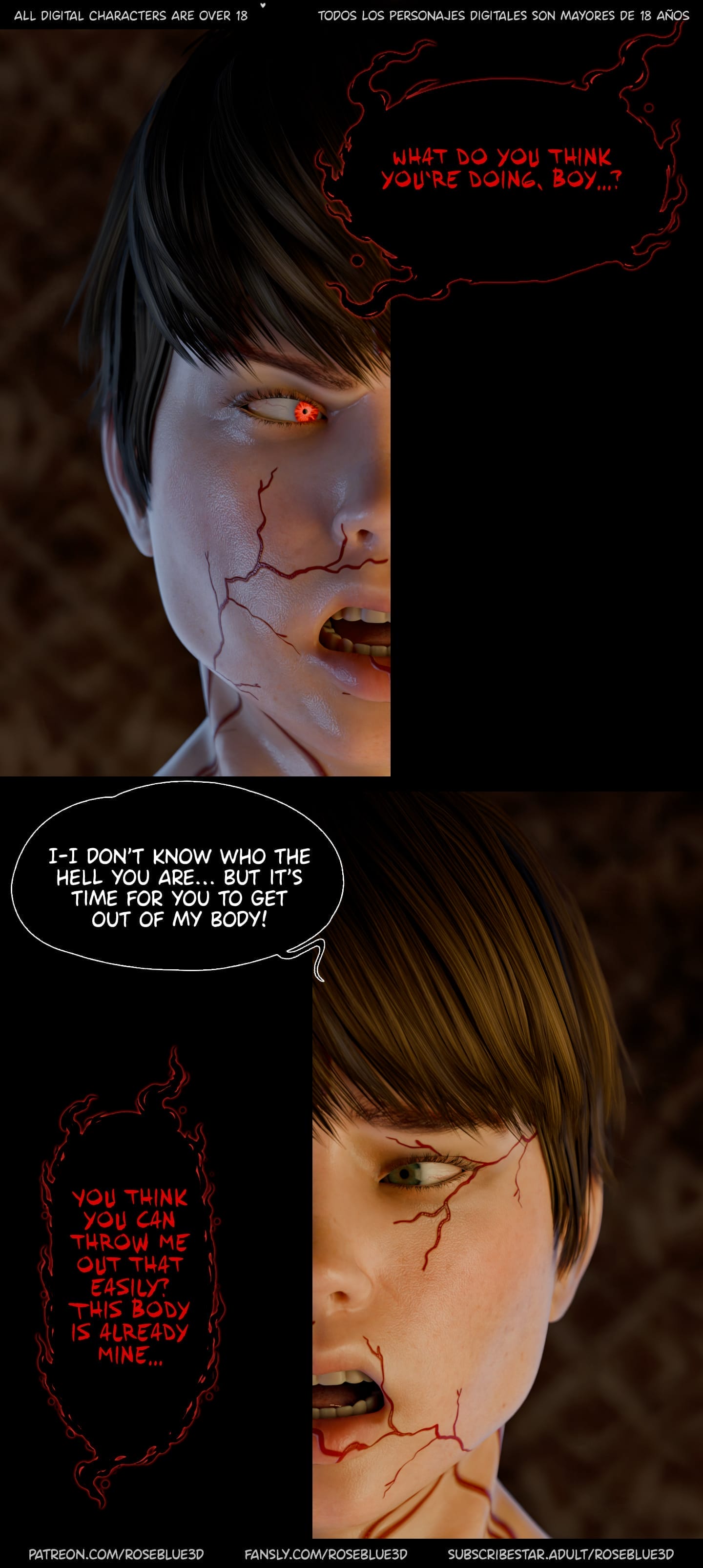My Neighbor’s Widow [Rose Blue 3D] 55 . My Neighbor's Widow - Chapter 55 [Rose Blue 3D] – page 132