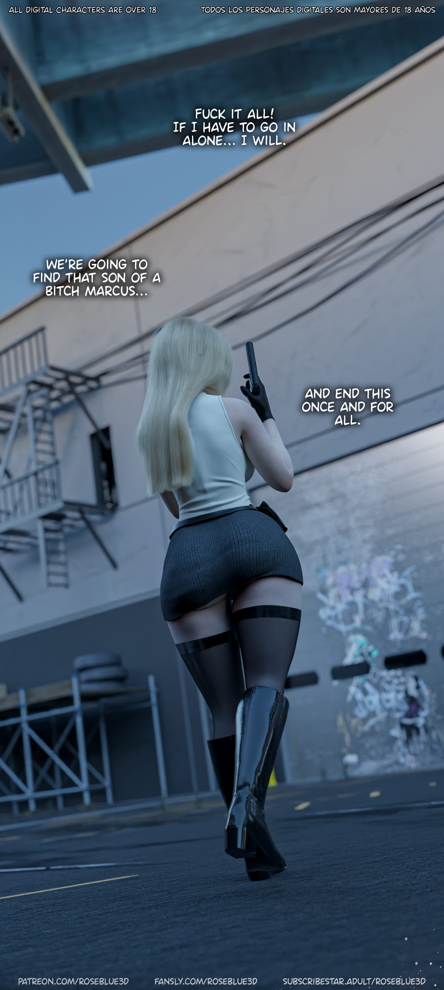 My Neighbor’s Widow [Rose Blue 3D] 55 . My Neighbor's Widow - Chapter 55 [Rose Blue 3D] – page 182