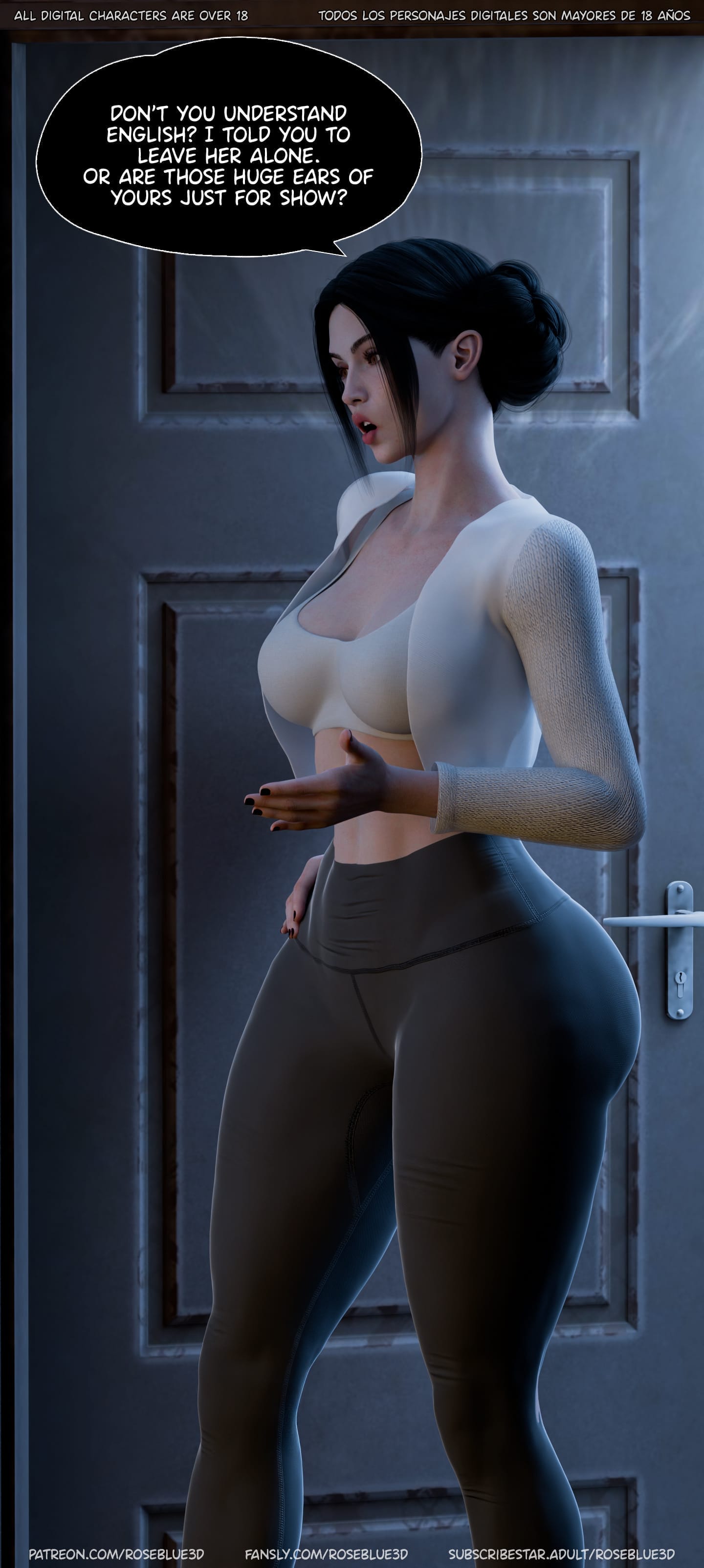 My Neighbor’s Widow [Rose Blue 3D] 55 . My Neighbor's Widow - Chapter 55 [Rose Blue 3D] – page 3