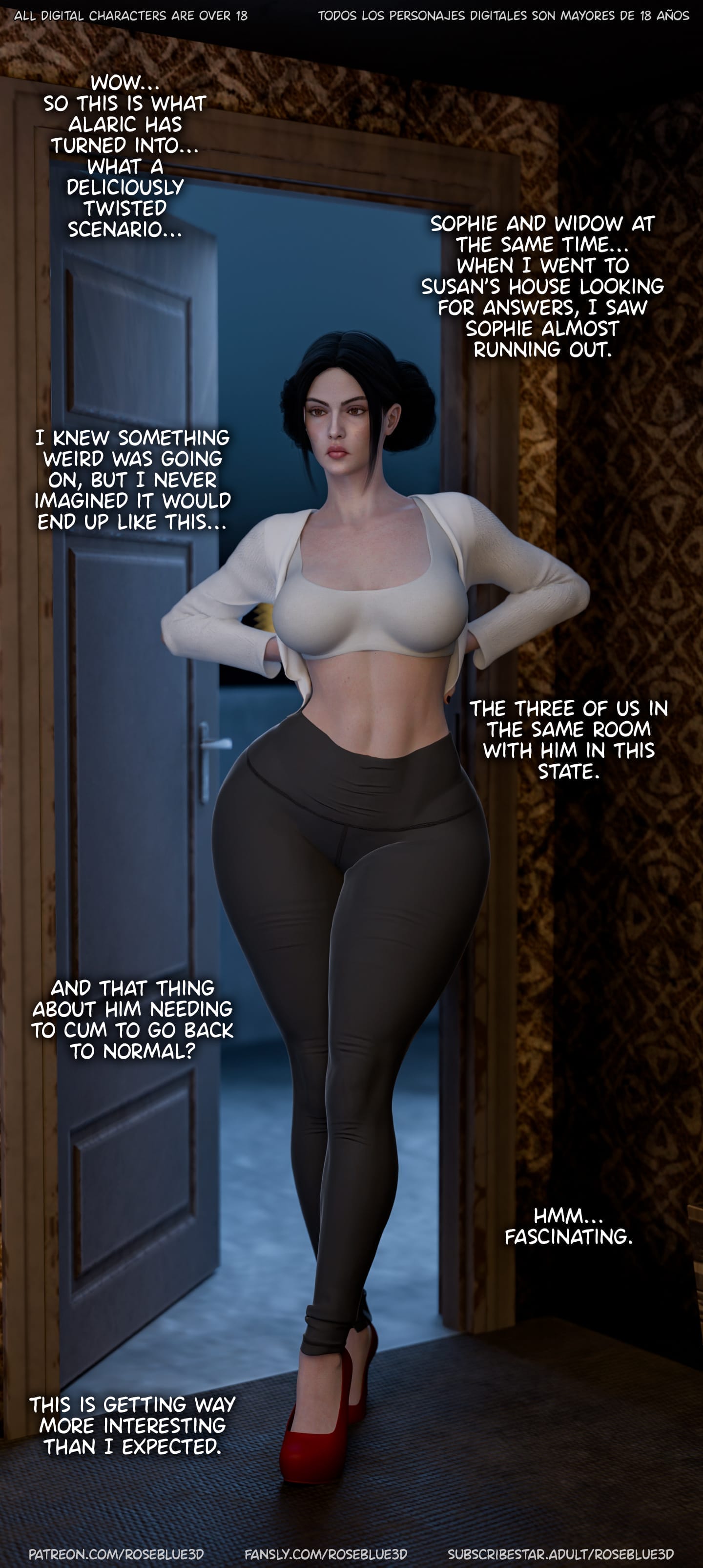 My Neighbor’s Widow [Rose Blue 3D] 55 . My Neighbor's Widow - Chapter 55 [Rose Blue 3D] – page 5