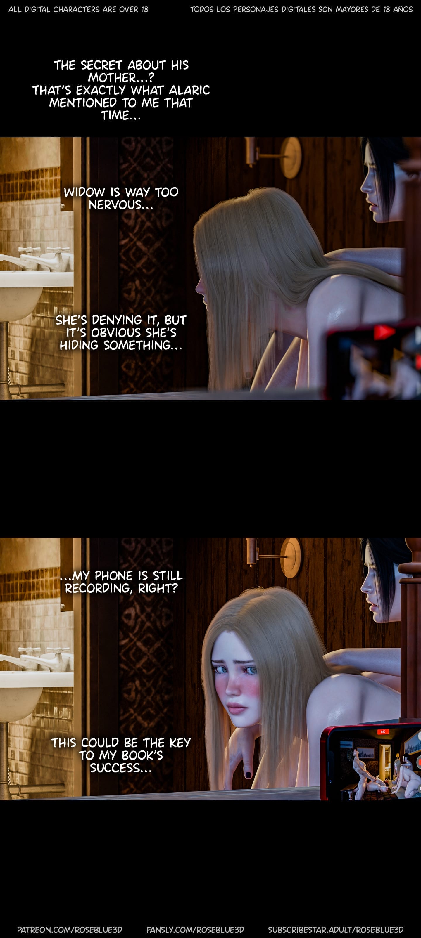 My Neighbor’s Widow [Rose Blue 3D] 55 . My Neighbor's Widow - Chapter 55 [Rose Blue 3D] – page 86