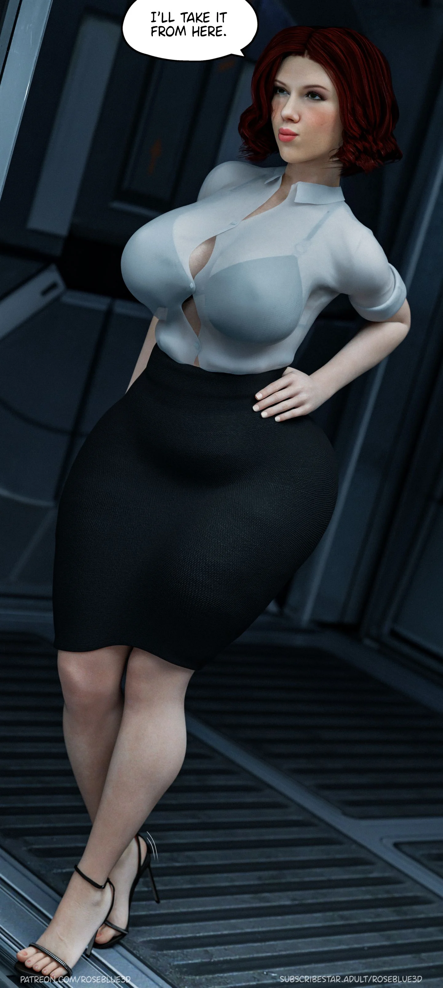 My Neighbor’s Widow [Rose Blue 3D] 23 . My Neighbor's Widow - Chapter 23 [Rose Blue 3D] – page 14