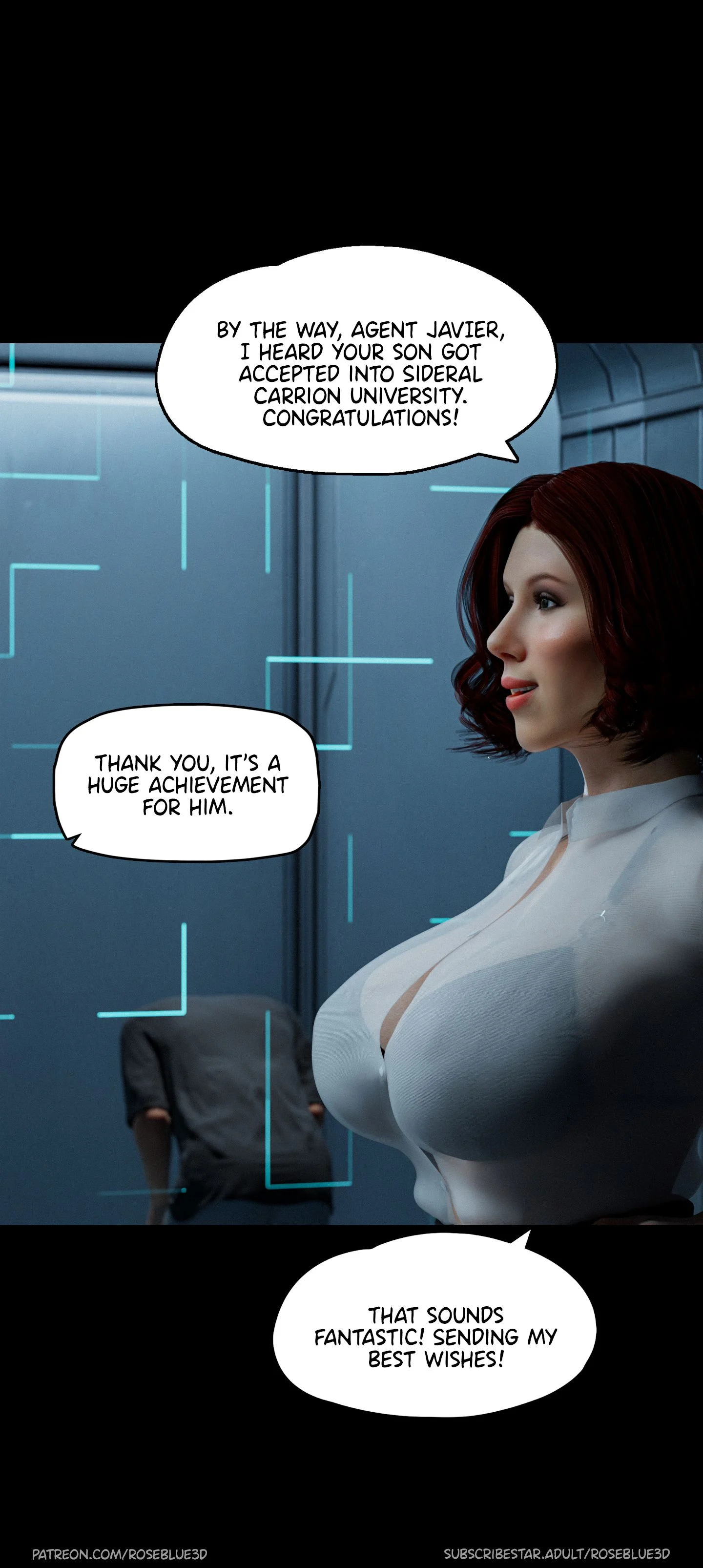 My Neighbor’s Widow [Rose Blue 3D] 23 . My Neighbor's Widow - Chapter 23 [Rose Blue 3D] – page 16