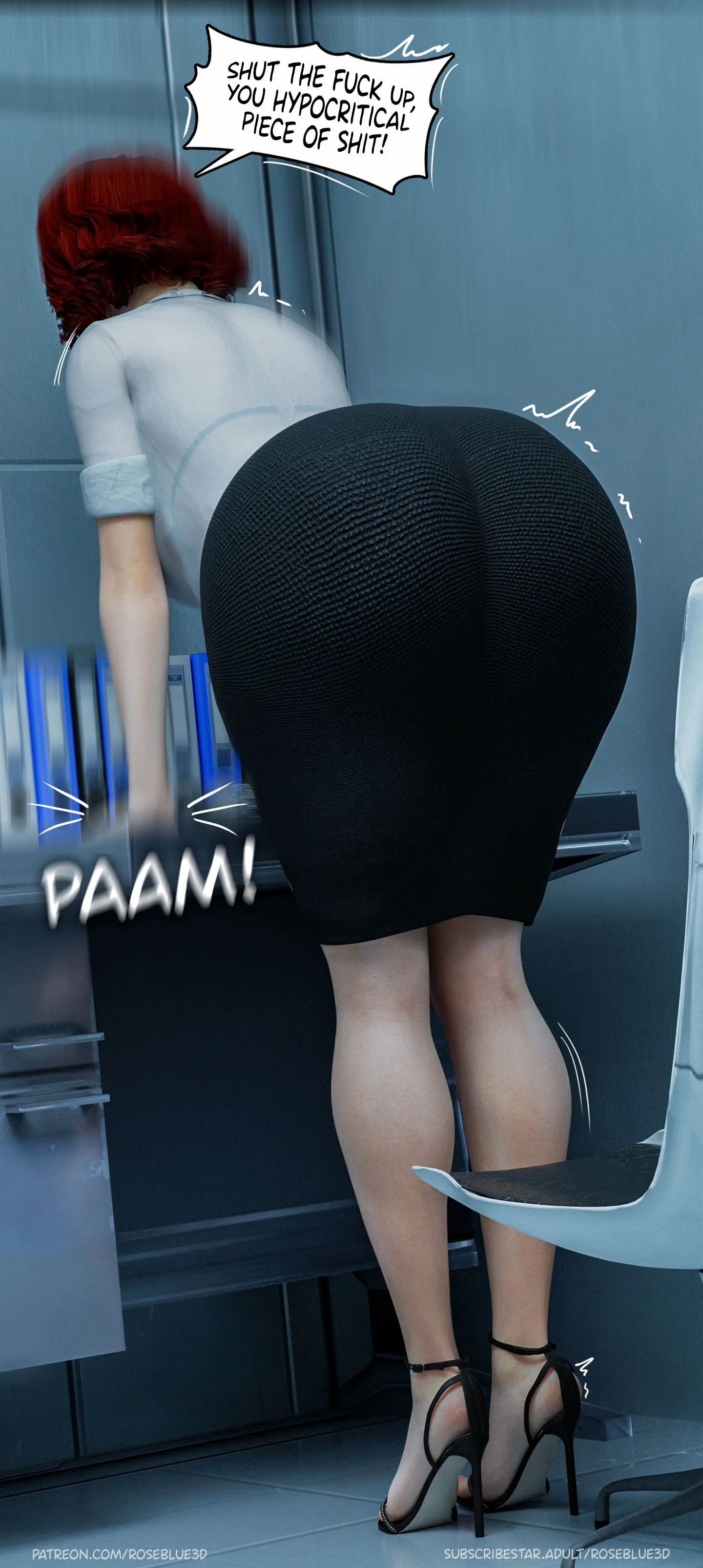 My Neighbor’s Widow [Rose Blue 3D] 23 . My Neighbor's Widow - Chapter 23 [Rose Blue 3D] – page 24