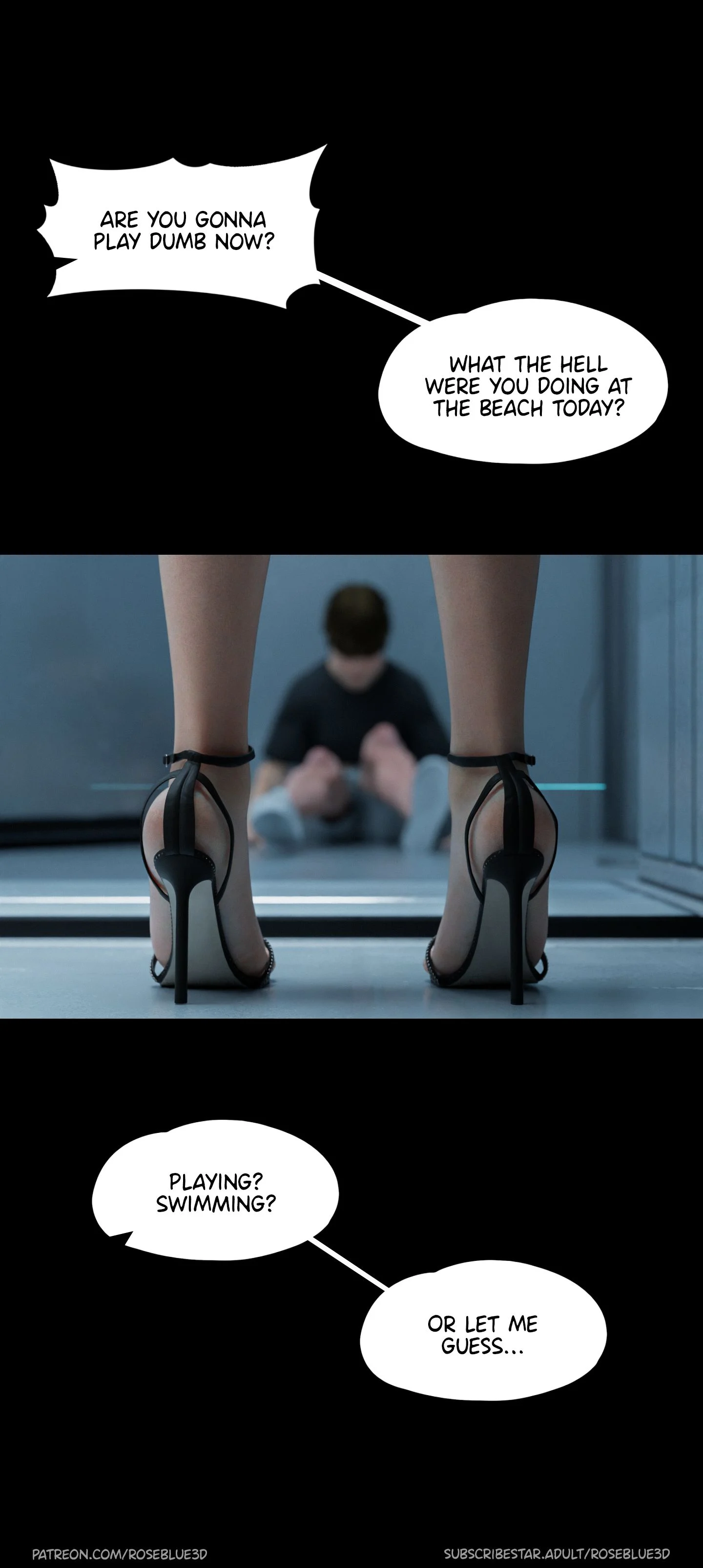 My Neighbor’s Widow [Rose Blue 3D] 23 . My Neighbor's Widow - Chapter 23 [Rose Blue 3D] – page 25