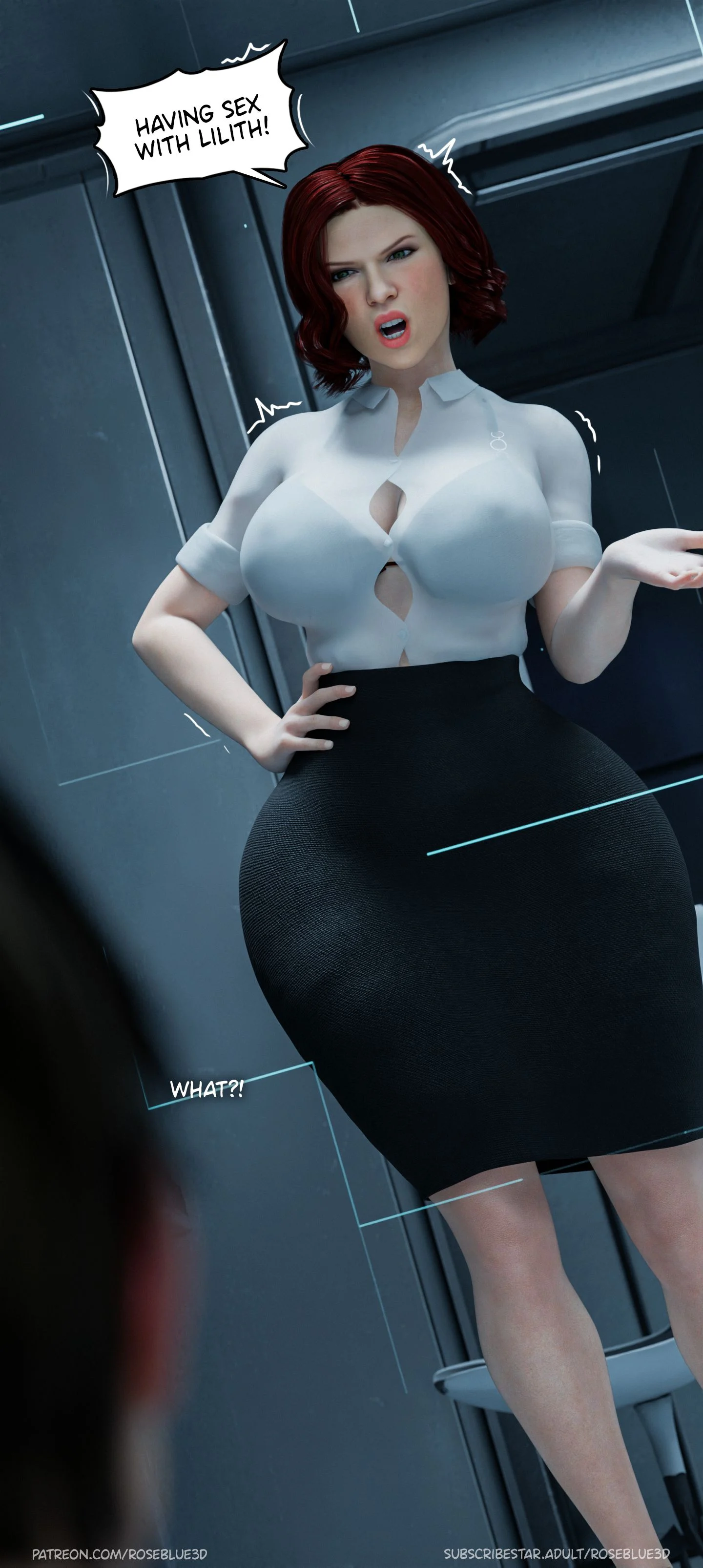 My Neighbor’s Widow [Rose Blue 3D] 23 . My Neighbor's Widow - Chapter 23 [Rose Blue 3D] – page 26