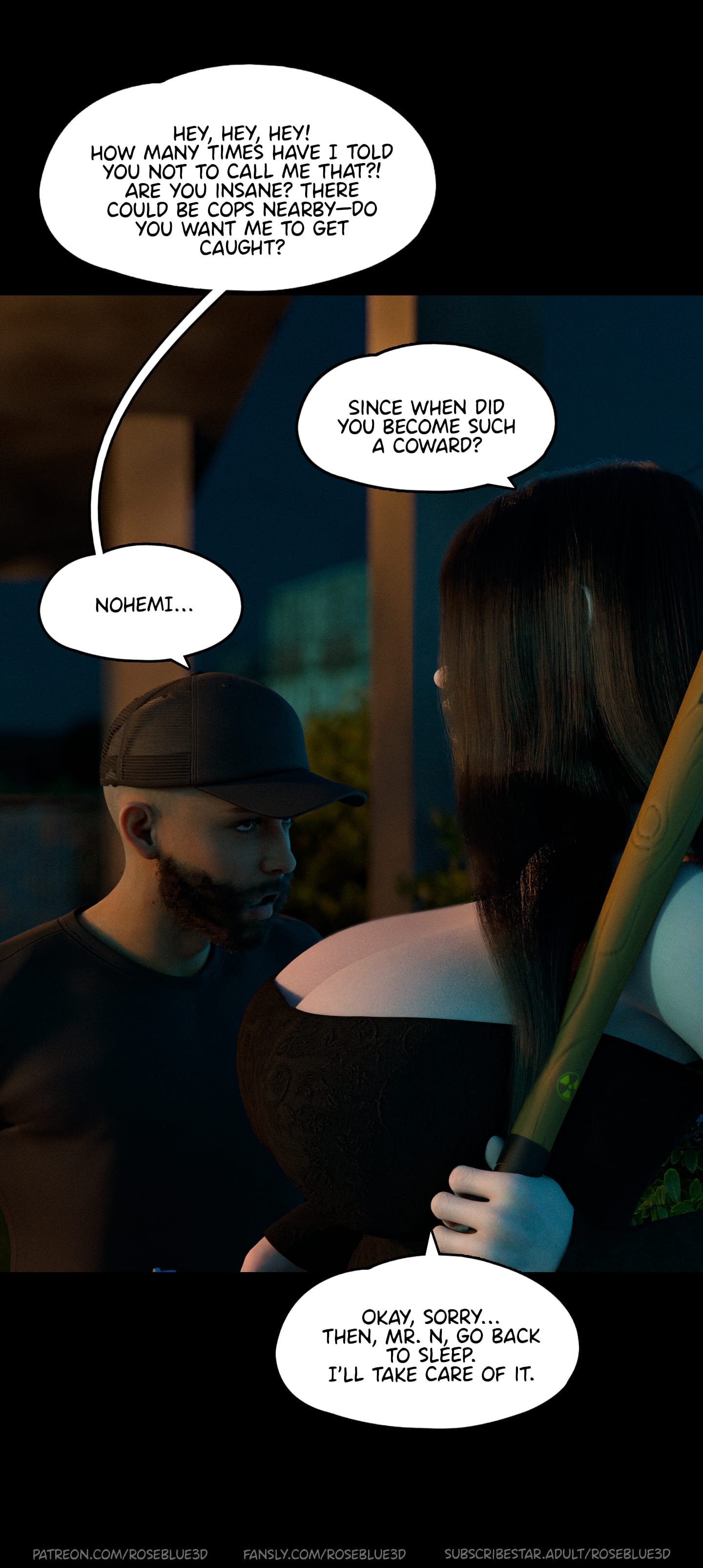My Neighbor’s Widow [Rose Blue 3D] 47 . My Neighbor's Widow - Chapter 47 [Rose Blue 3D] – page 17