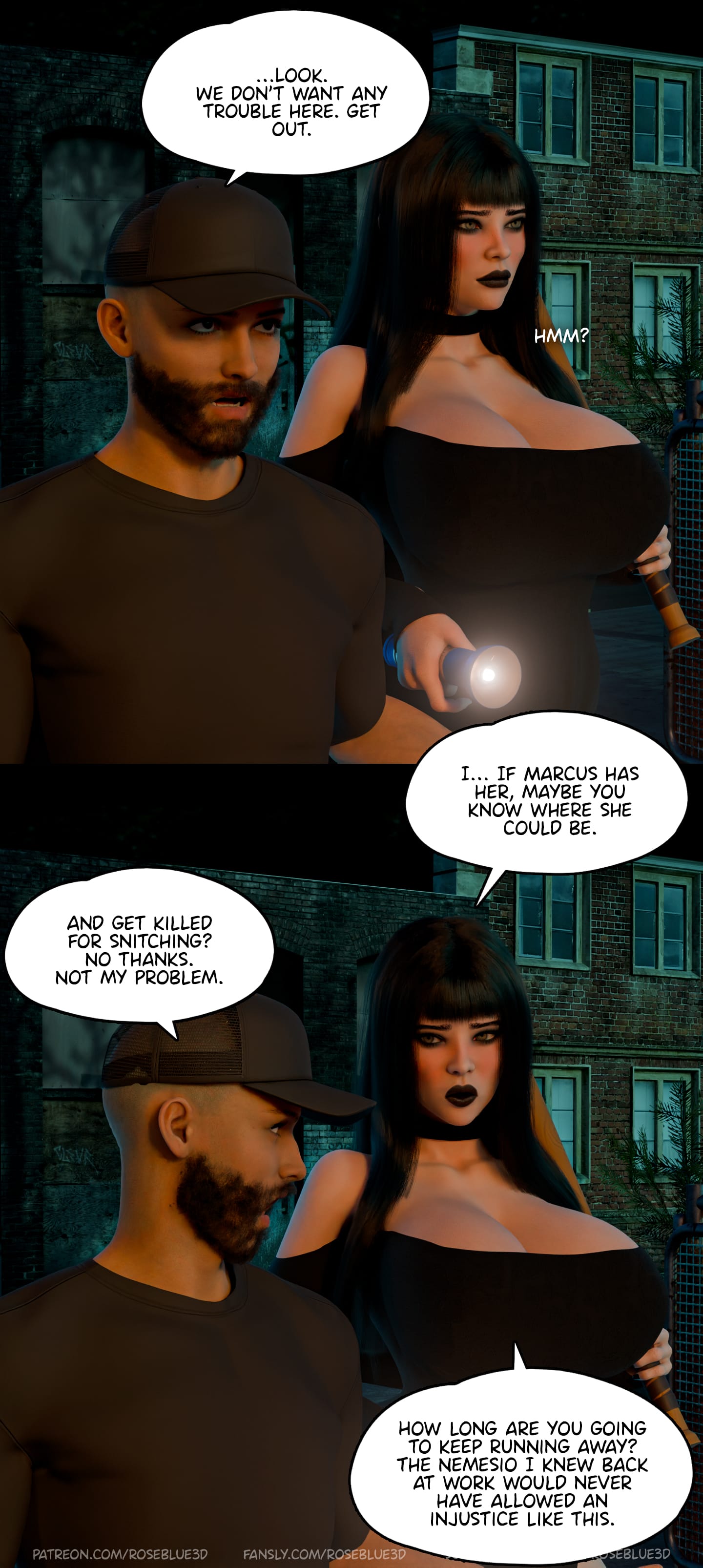 My Neighbor’s Widow [Rose Blue 3D] 47 . My Neighbor's Widow - Chapter 47 [Rose Blue 3D] – page 22