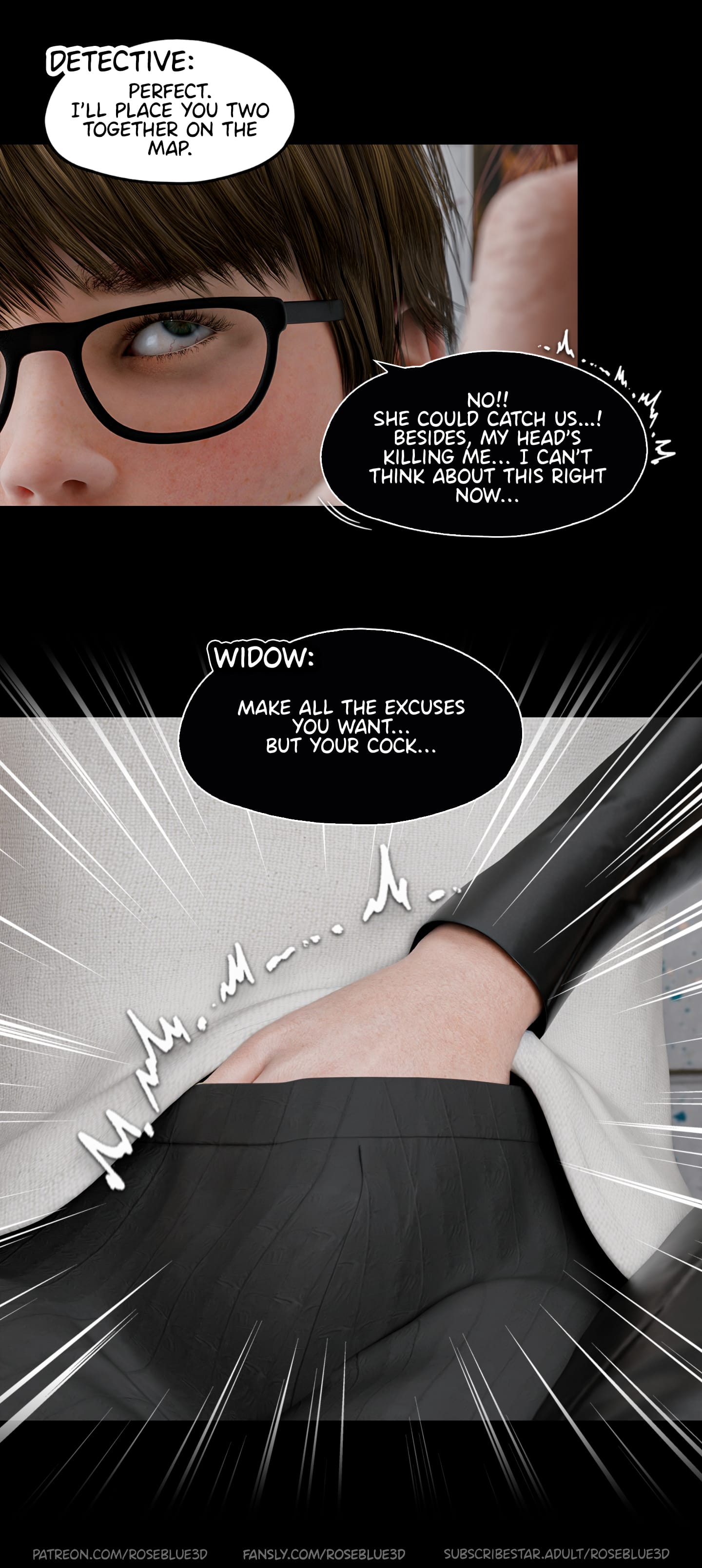My Neighbor’s Widow [Rose Blue 3D] 47 . My Neighbor's Widow - Chapter 47 [Rose Blue 3D] – page 56