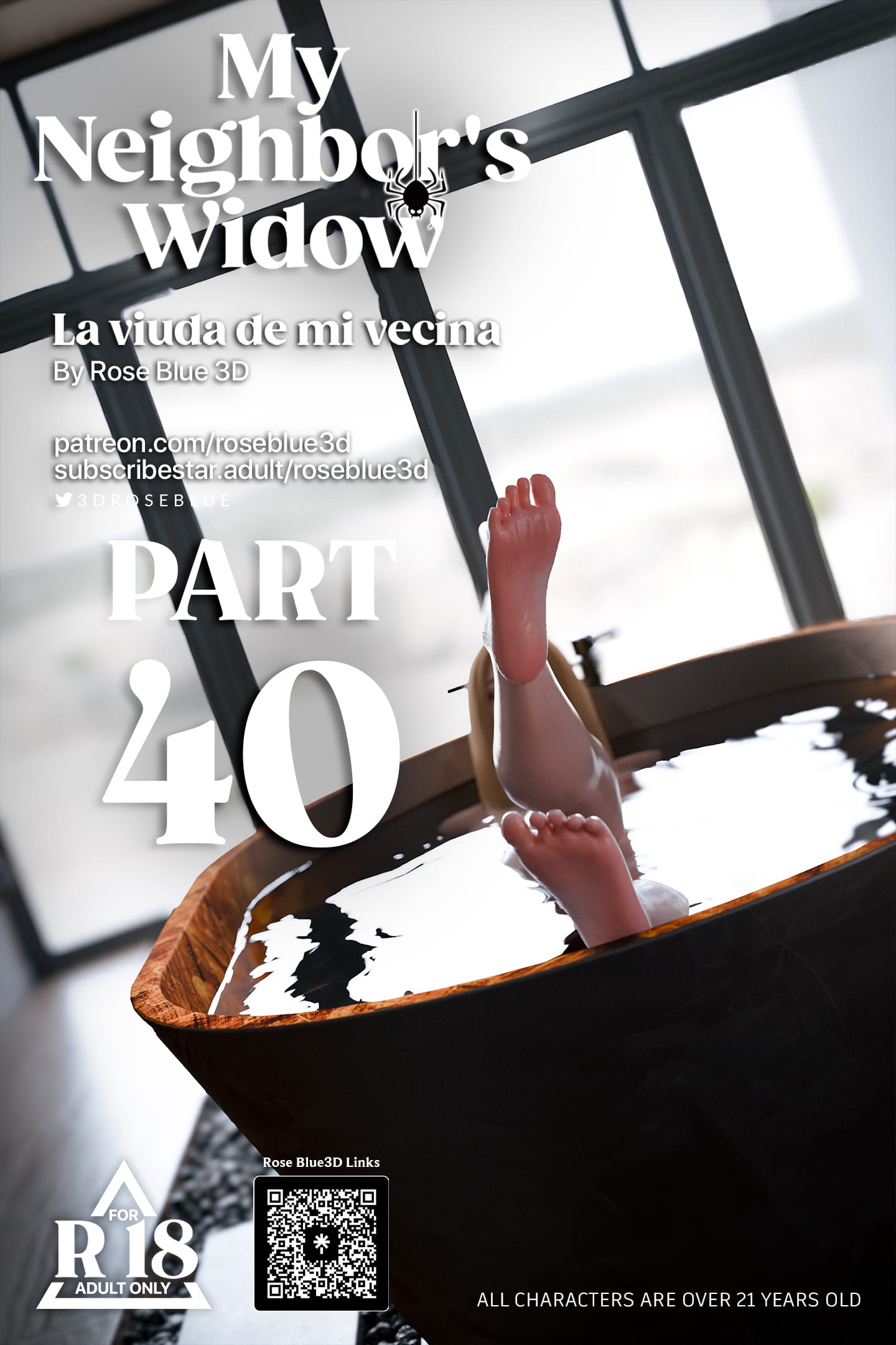 My Neighbor’s Widow [Rose Blue 3D] 40 . My Neighbor's Widow - Chapter 40 [Rose Blue 3D] – page 1