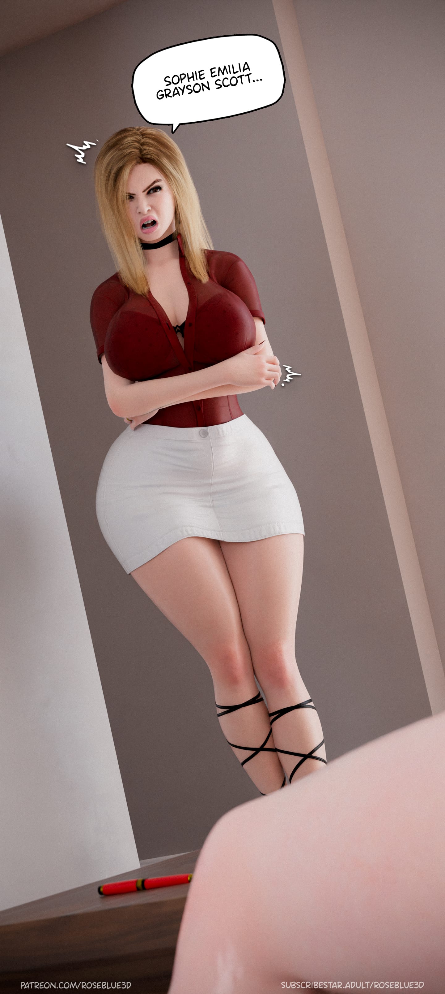 My Neighbor’s Widow [Rose Blue 3D] 40 . My Neighbor's Widow - Chapter 40 [Rose Blue 3D] – page 100