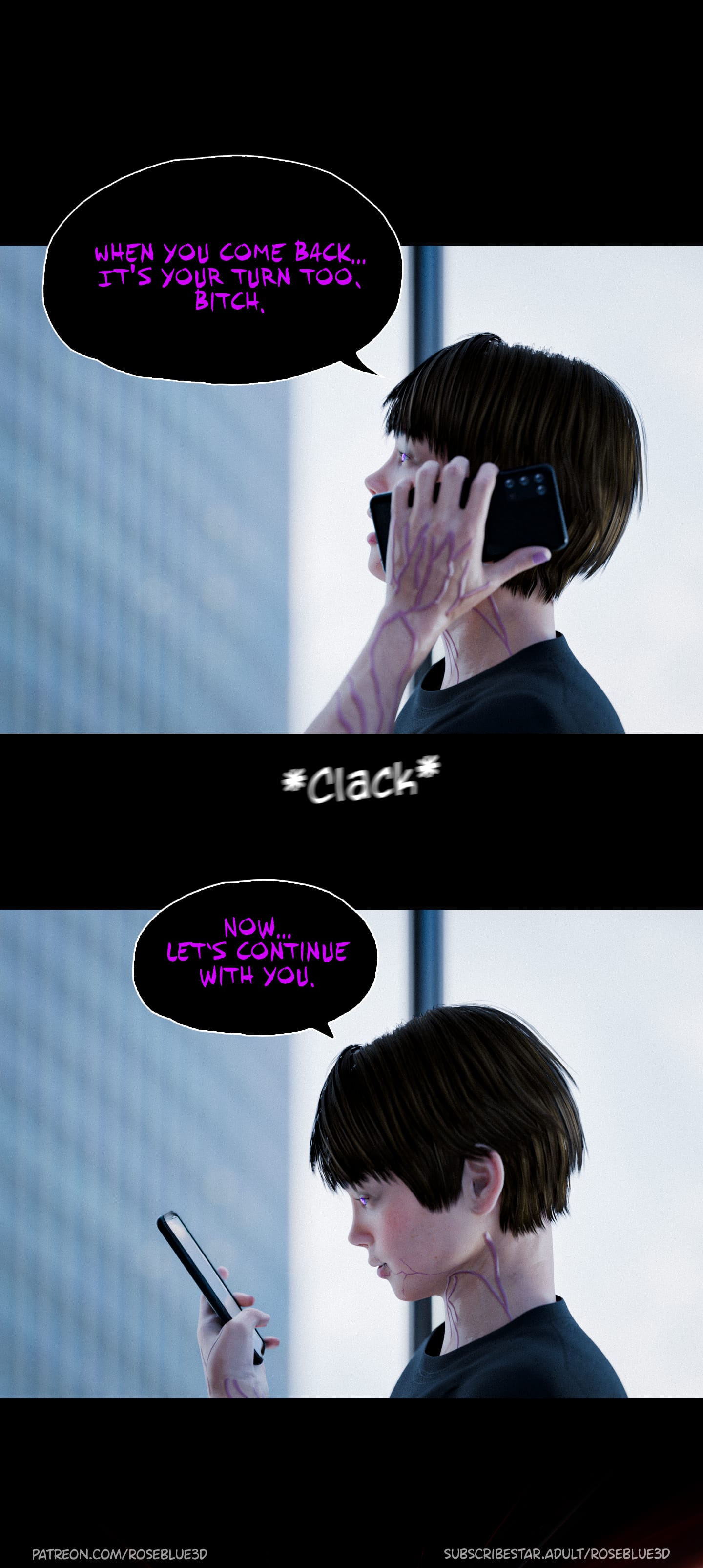 My Neighbor’s Widow [Rose Blue 3D] 40 . My Neighbor's Widow - Chapter 40 [Rose Blue 3D] – page 3