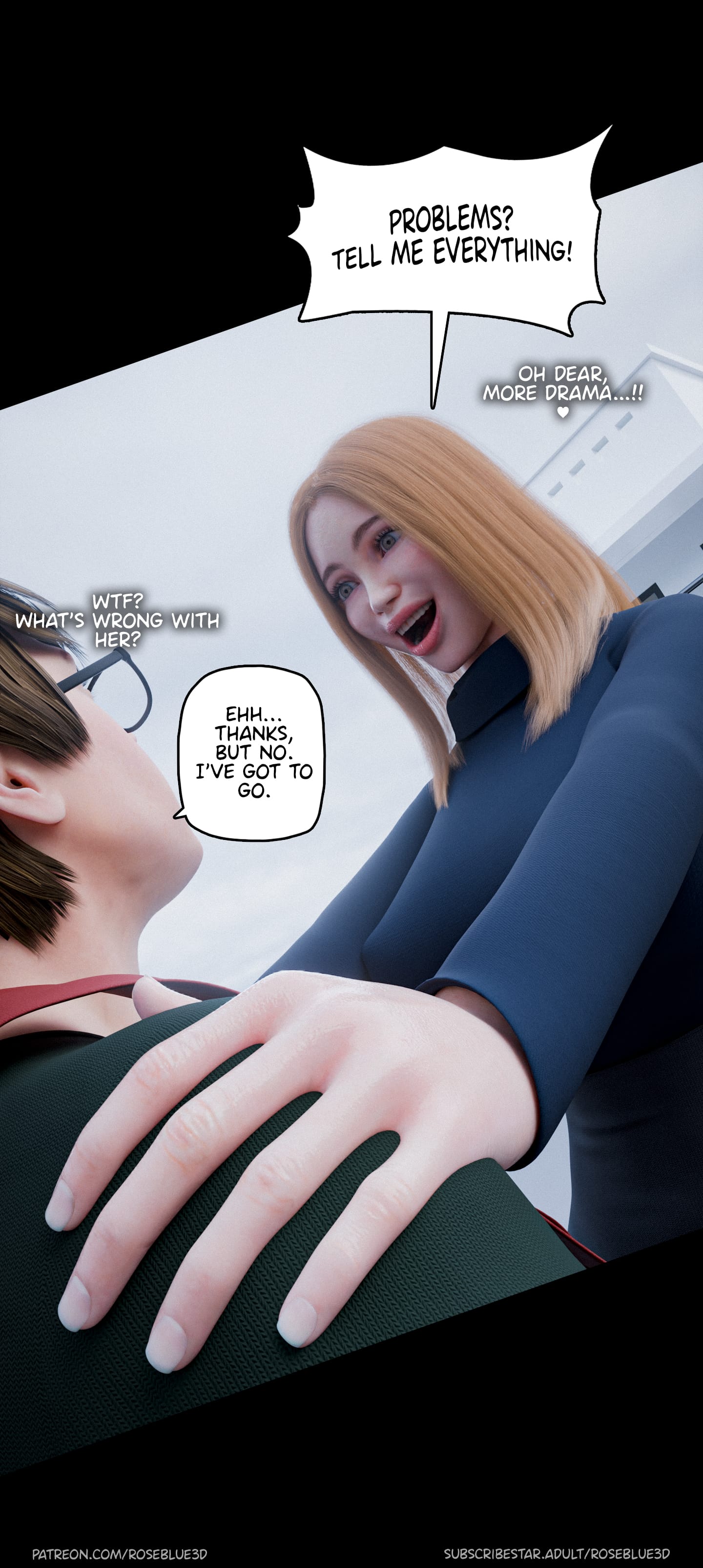 My Neighbor’s Widow [Rose Blue 3D] 40 . My Neighbor's Widow - Chapter 40 [Rose Blue 3D] – page 41