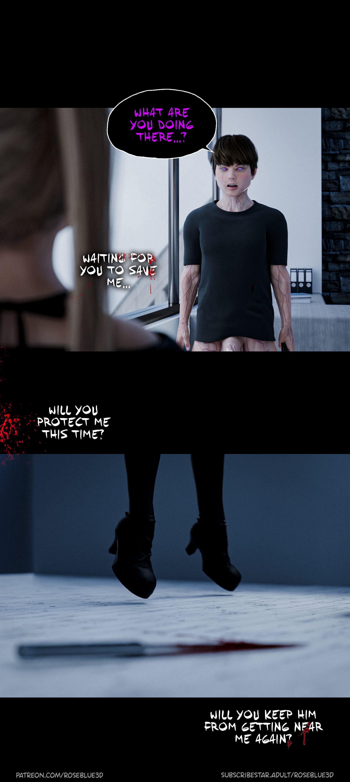 My Neighbor’s Widow [Rose Blue 3D] 40 . My Neighbor's Widow - Chapter 40 [Rose Blue 3D] – page 5