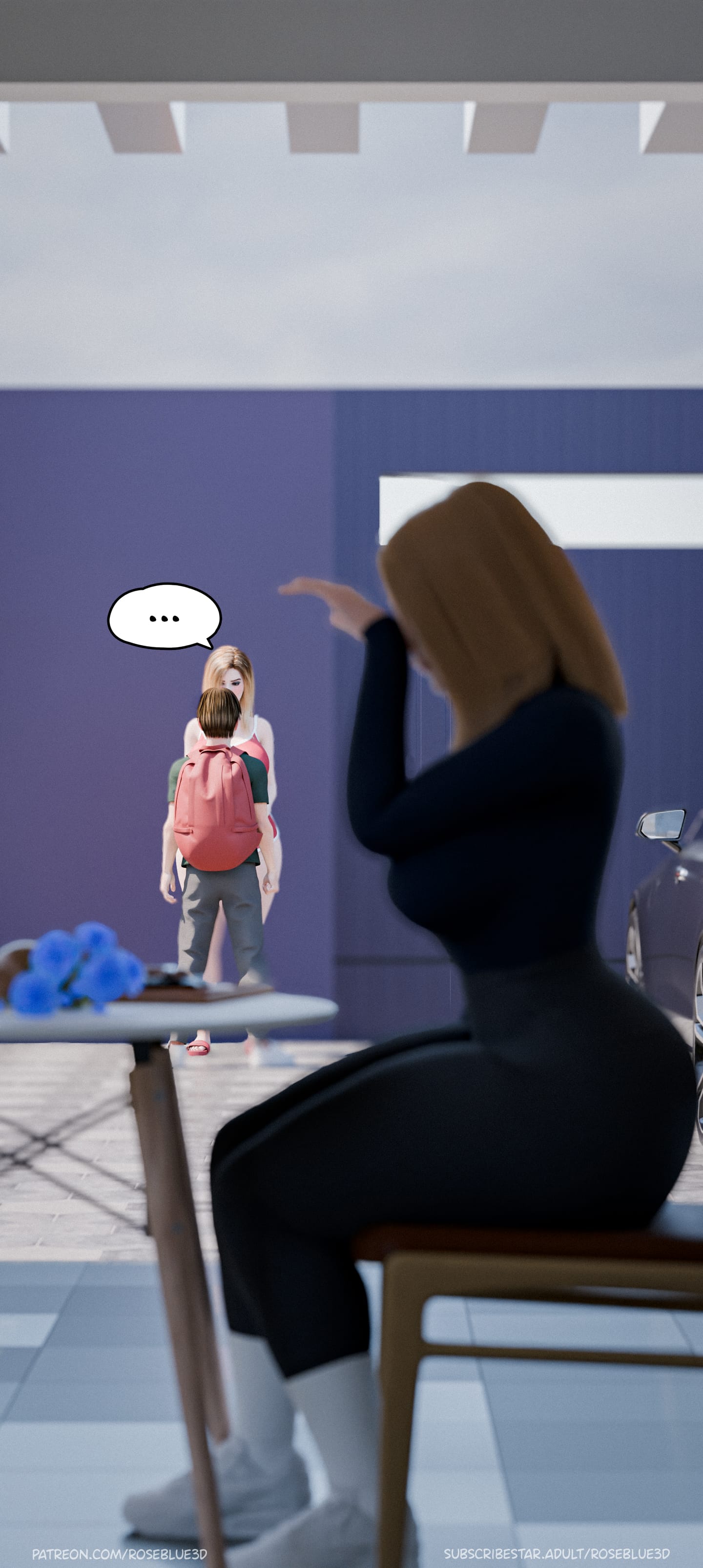 My Neighbor’s Widow [Rose Blue 3D] 40 . My Neighbor's Widow - Chapter 40 [Rose Blue 3D] – page 73