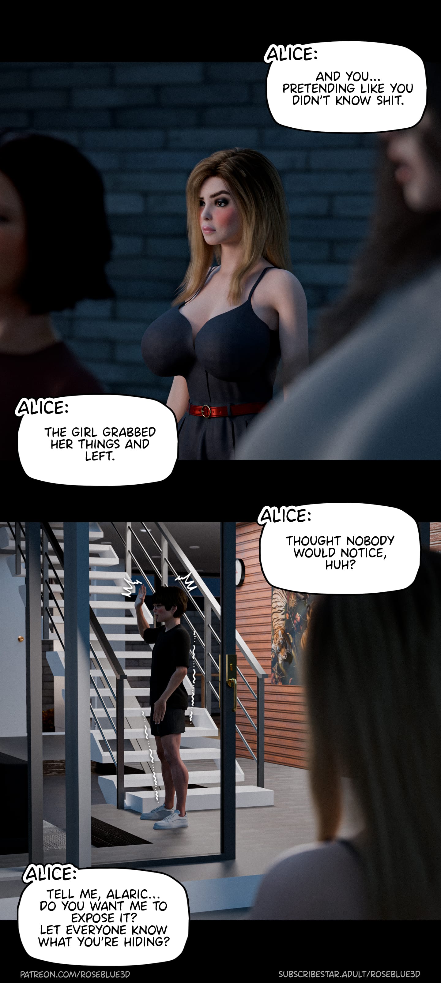 My Neighbor’s Widow [Rose Blue 3D] 40 . My Neighbor's Widow - Chapter 40 [Rose Blue 3D] – page 77