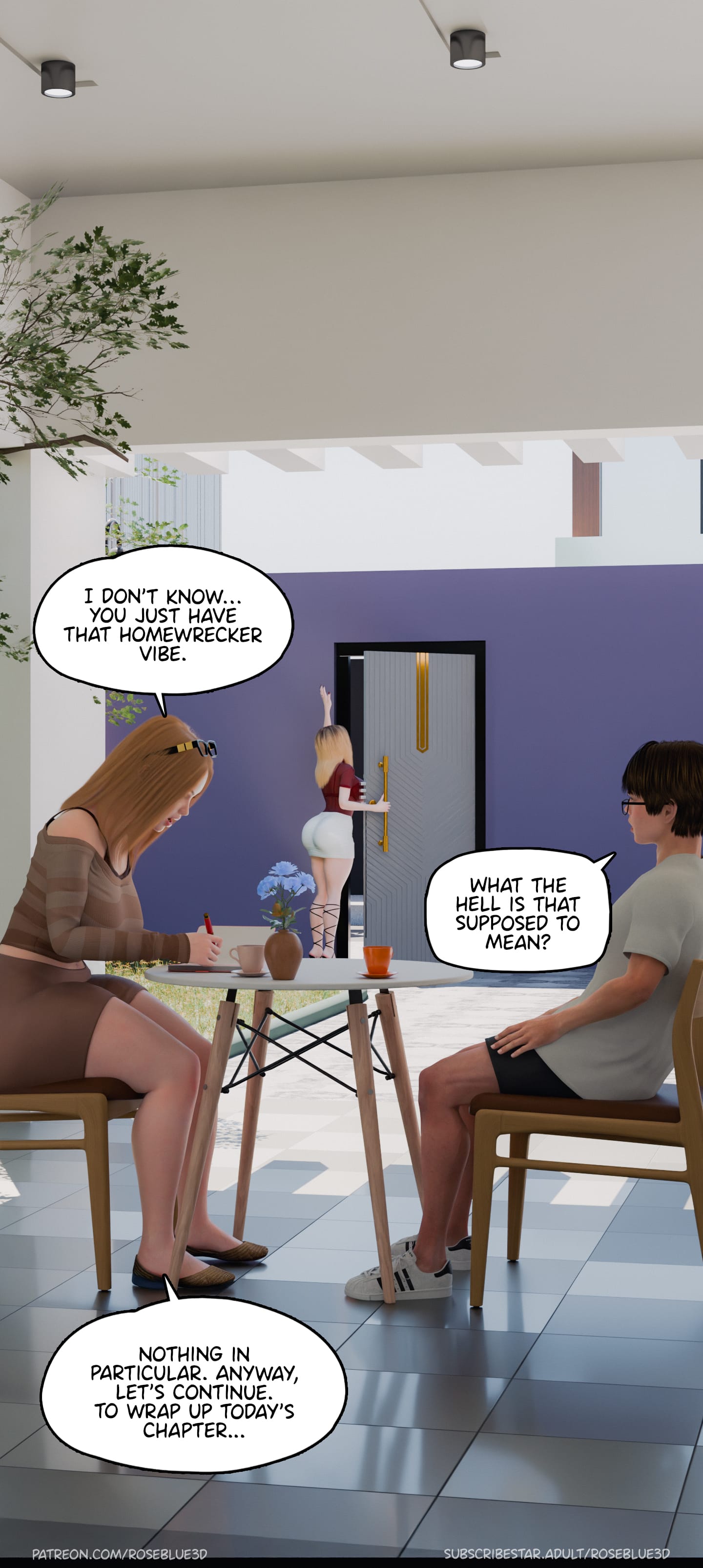 My Neighbor’s Widow [Rose Blue 3D] 40 . My Neighbor's Widow - Chapter 40 [Rose Blue 3D] – page 87