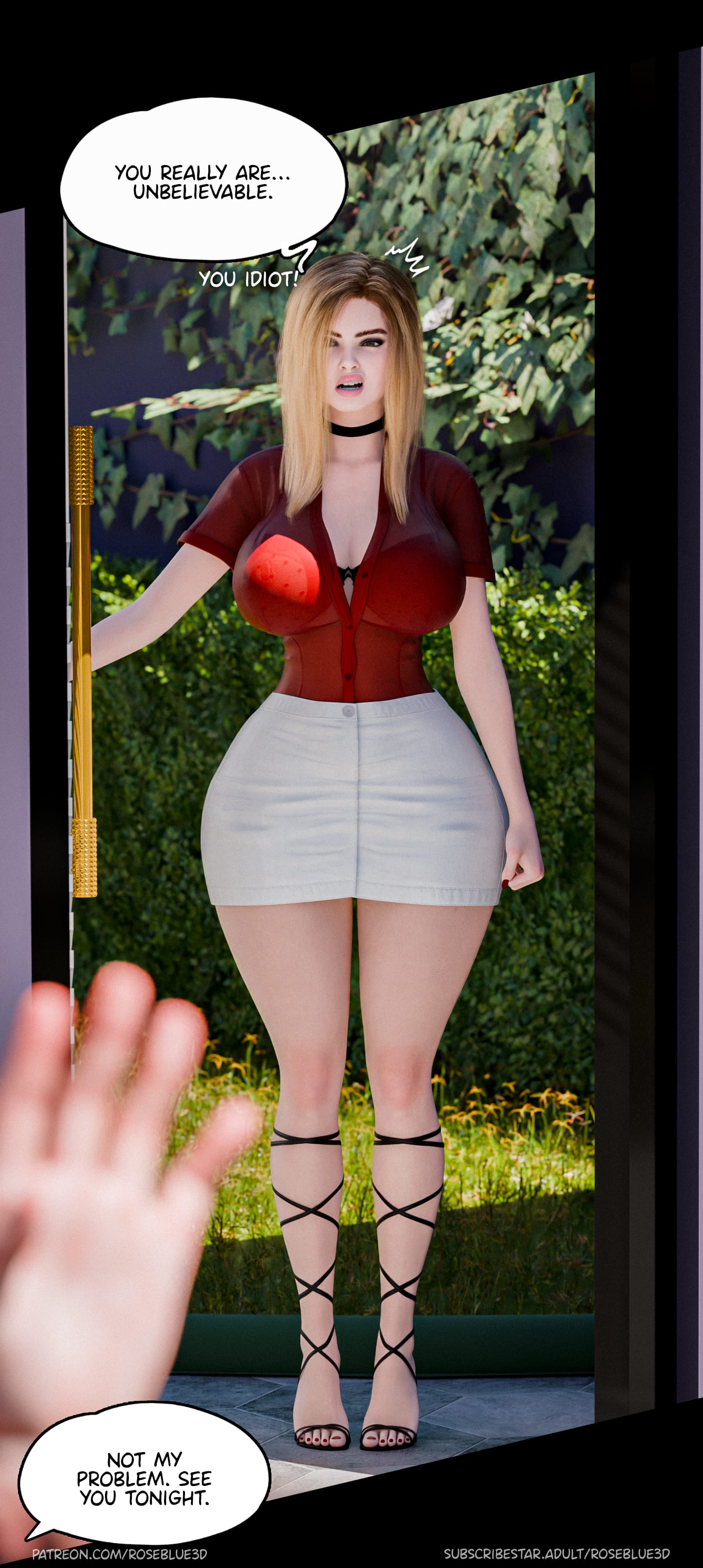My Neighbor’s Widow [Rose Blue 3D] 40 . My Neighbor's Widow - Chapter 40 [Rose Blue 3D] – page 91
