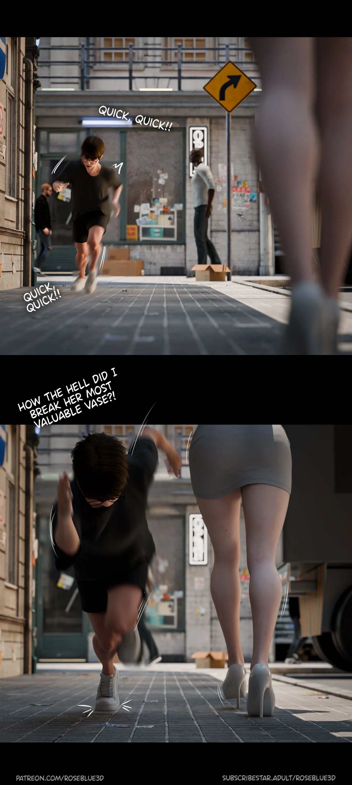 My Neighbor’s Widow [Rose Blue 3D] 26 . My Neighbor's Widow - Chapter 26 [Rose Blue 3D] – page 59