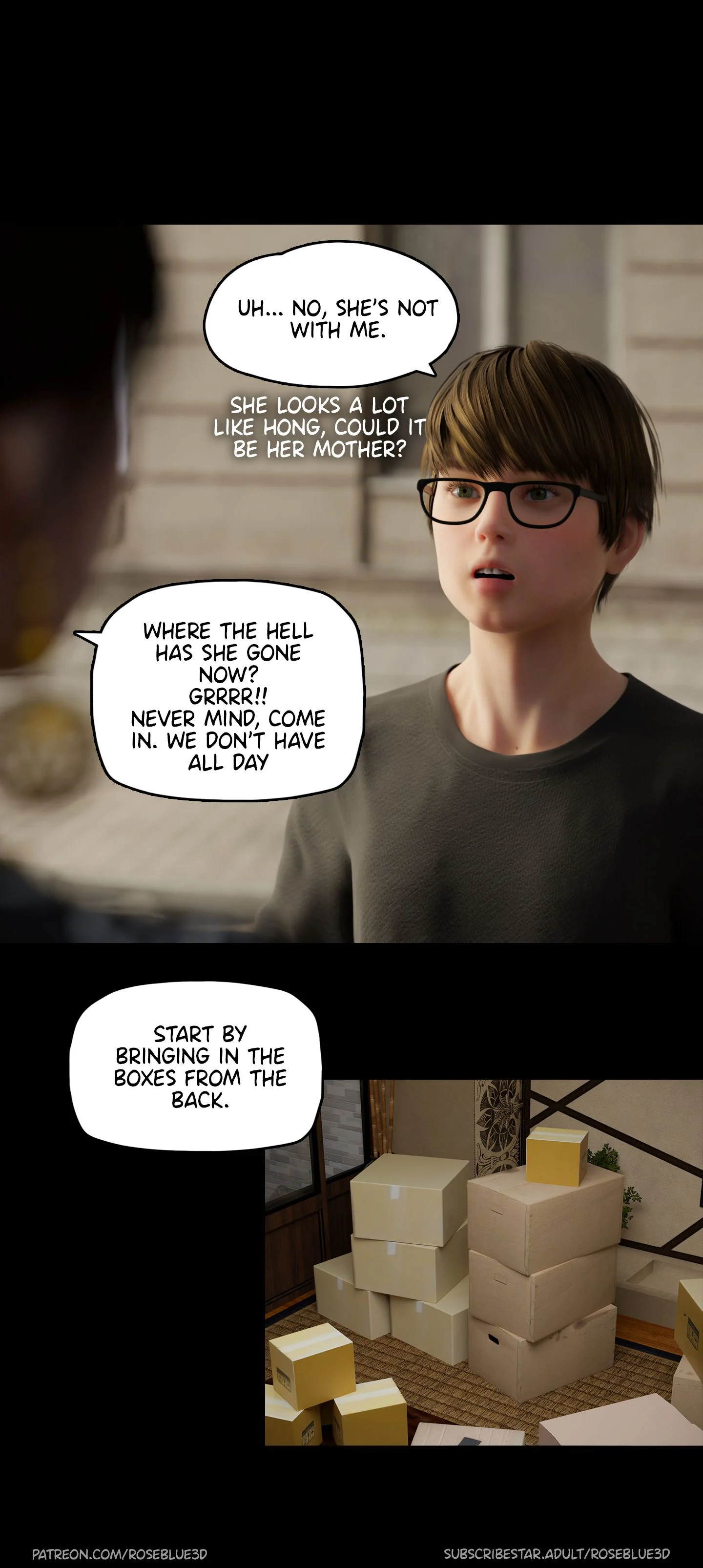 My Neighbor’s Widow [Rose Blue 3D] 26 . My Neighbor's Widow - Chapter 26 [Rose Blue 3D] – page 6