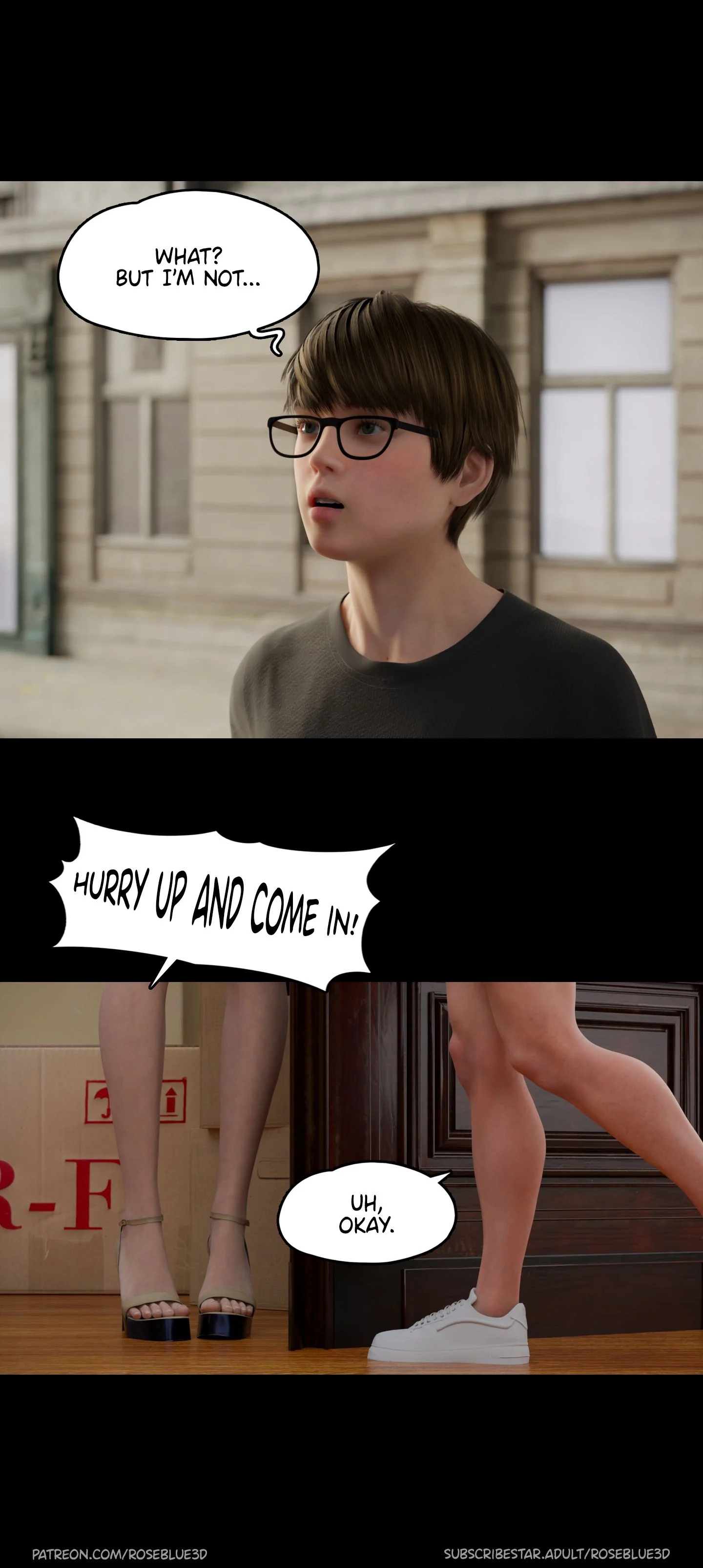 My Neighbor’s Widow [Rose Blue 3D] 26 . My Neighbor's Widow - Chapter 26 [Rose Blue 3D] – page 7