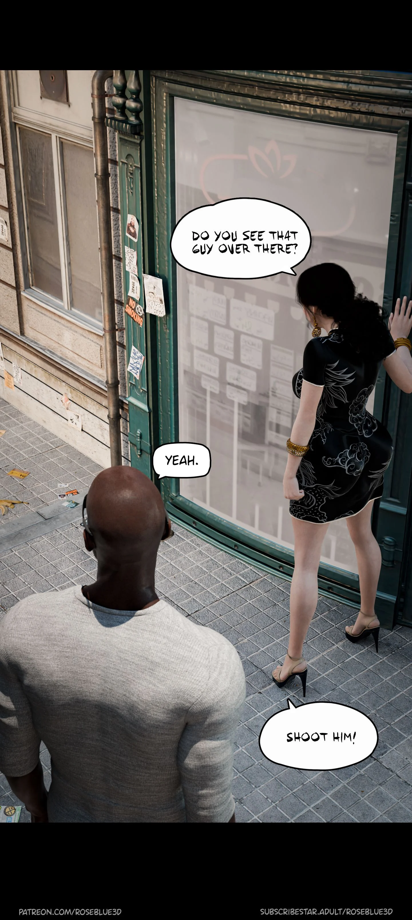 My Neighbor’s Widow [Rose Blue 3D] 26 . My Neighbor's Widow - Chapter 26 [Rose Blue 3D] – page 75