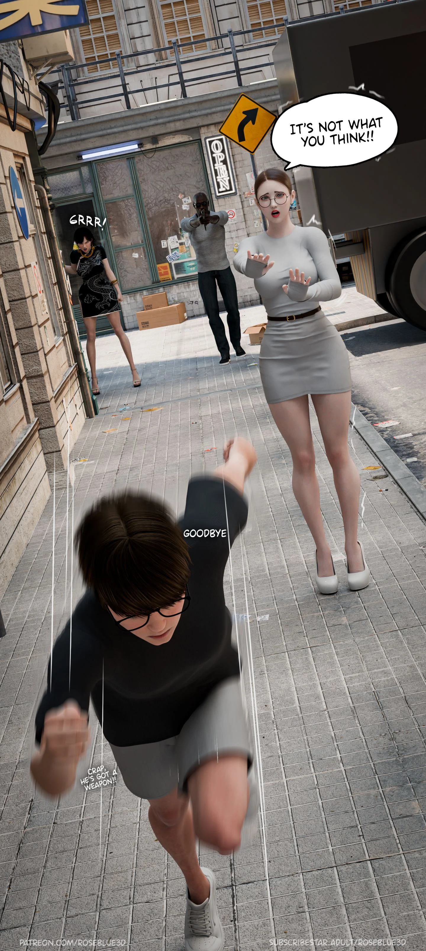 My Neighbor’s Widow [Rose Blue 3D] 26 . My Neighbor's Widow - Chapter 26 [Rose Blue 3D] – page 78