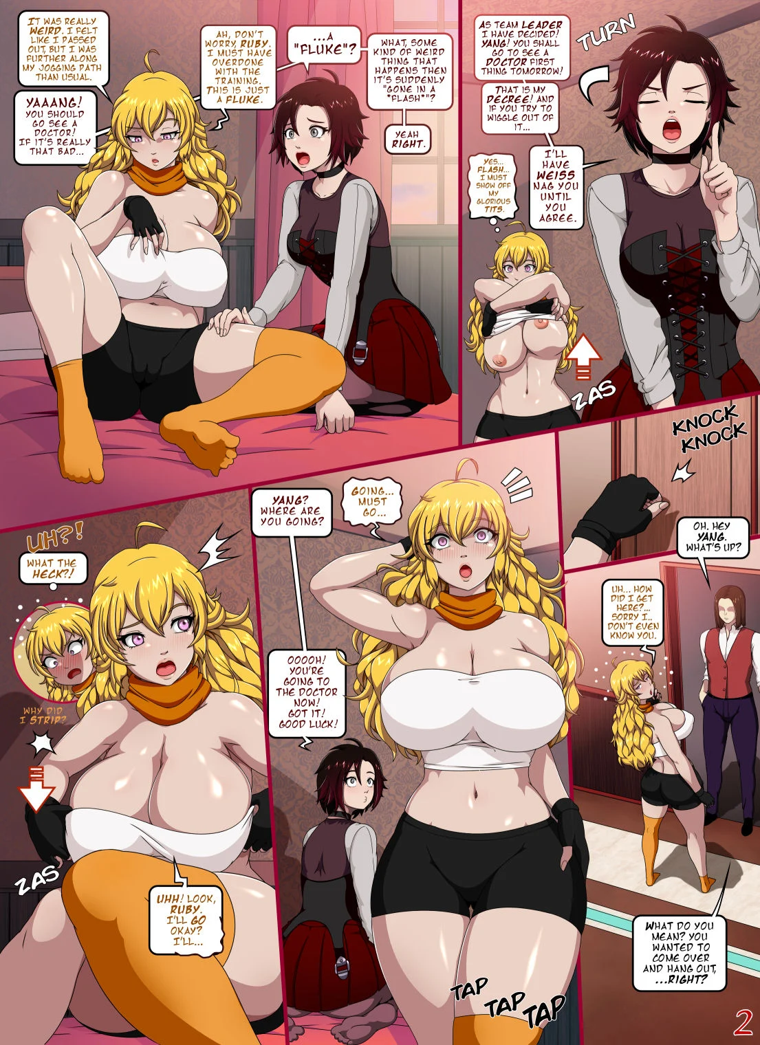 Yang’s Aura Possession [StormFedeR] 1 . Yang's Aura Possession - Chapter 1 [StormFedeR] – page 2