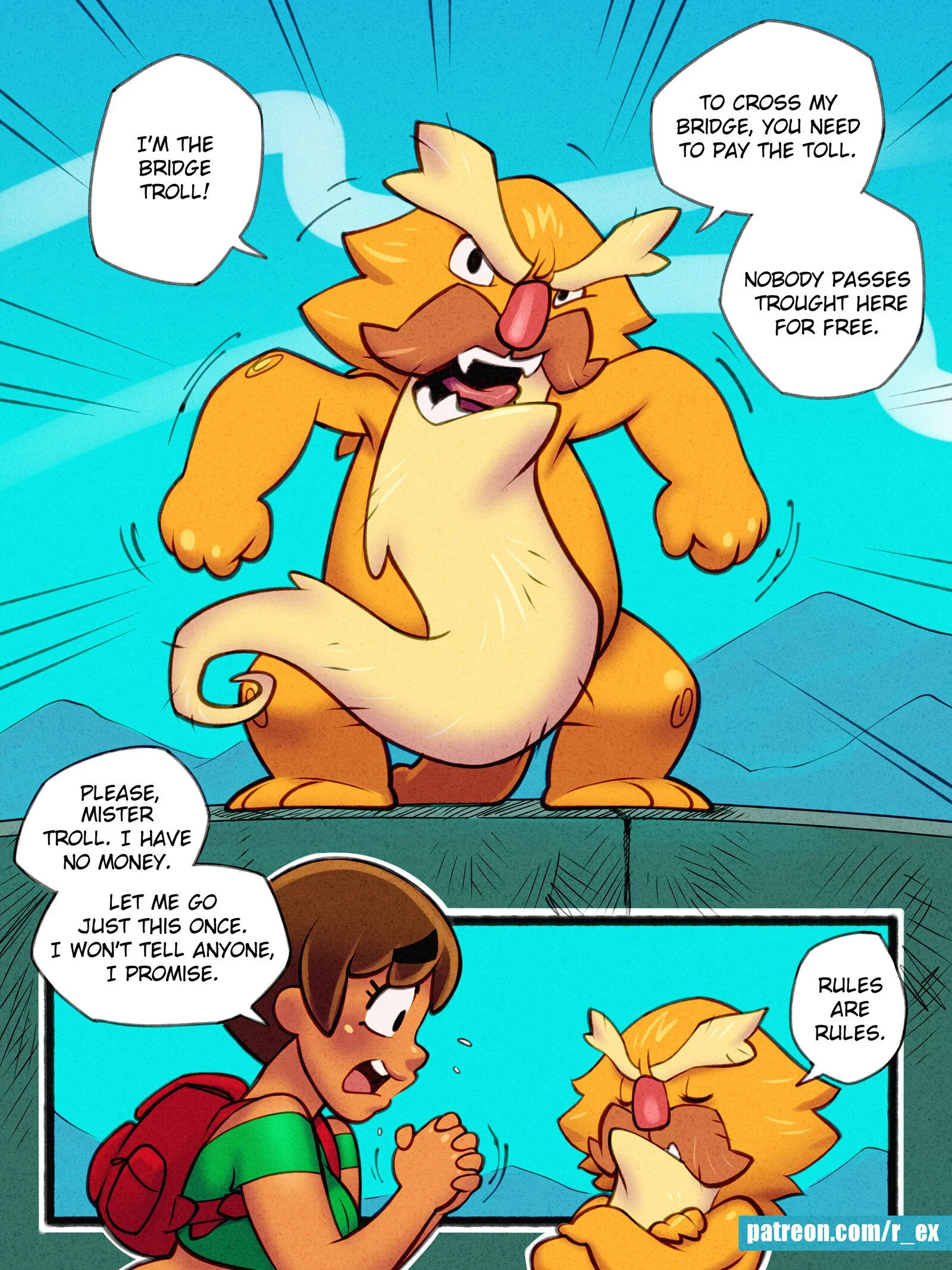 Lora and the Troll Bridge - Chapter 0 – page 4