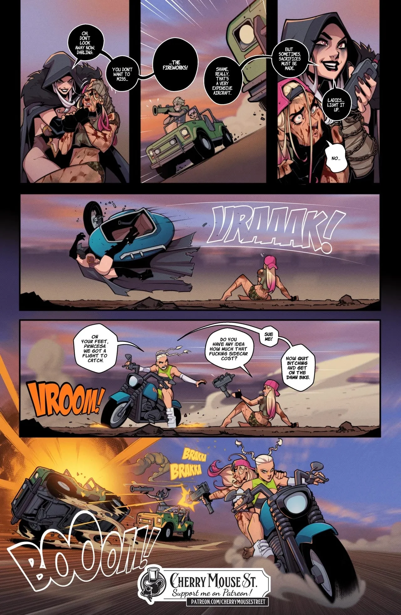 Chloe &amp; Amber - Everybody Loves Penny! [Cherry Mouse Street] 06 . The Mexican Job – page 38