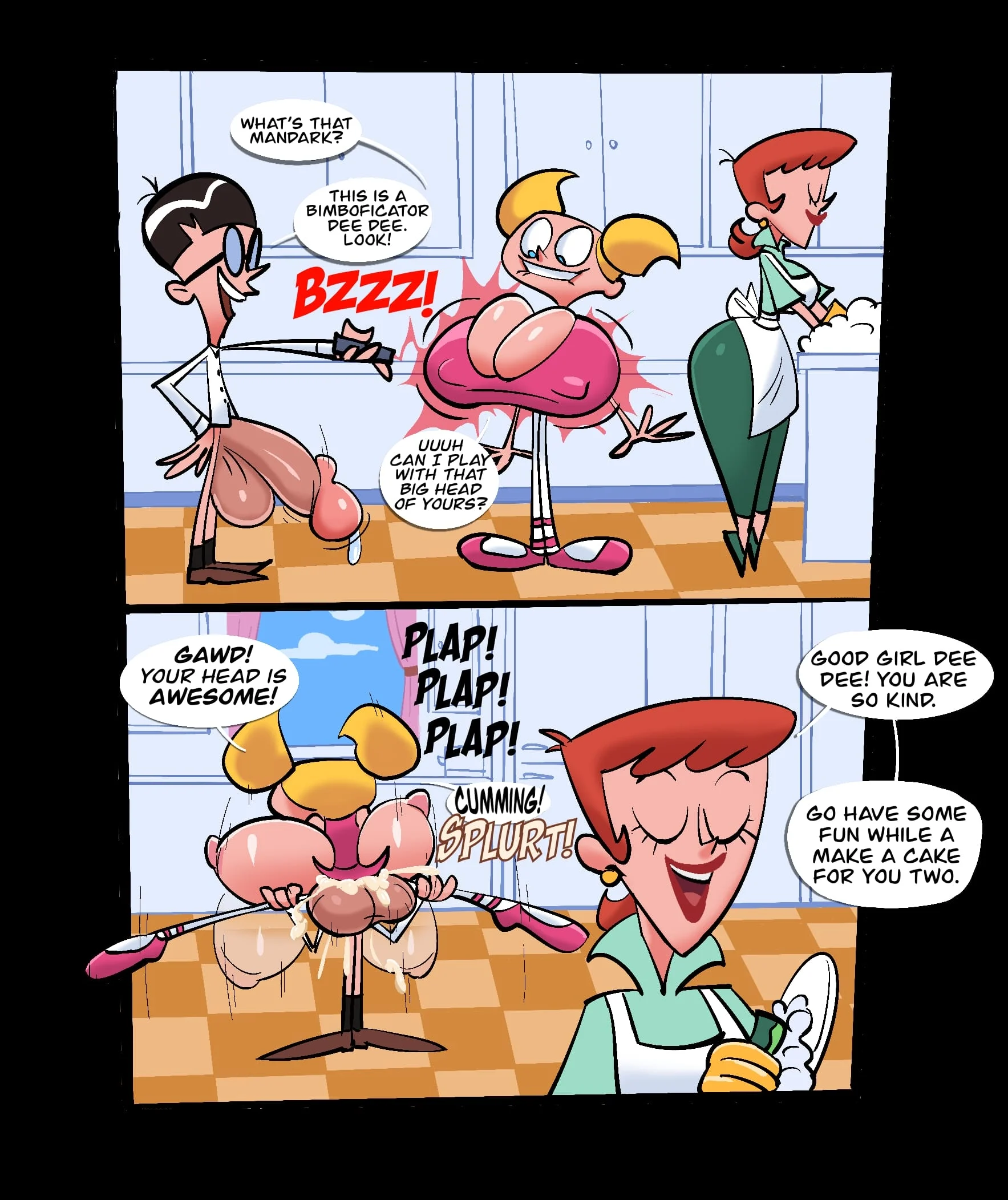 Dex's Mom (Dexter's Laboratory) [John Coffe] 1 . Dex's Mom - Chapter 1 (Dexter's Laboratory) [John Coffe] – page 1
