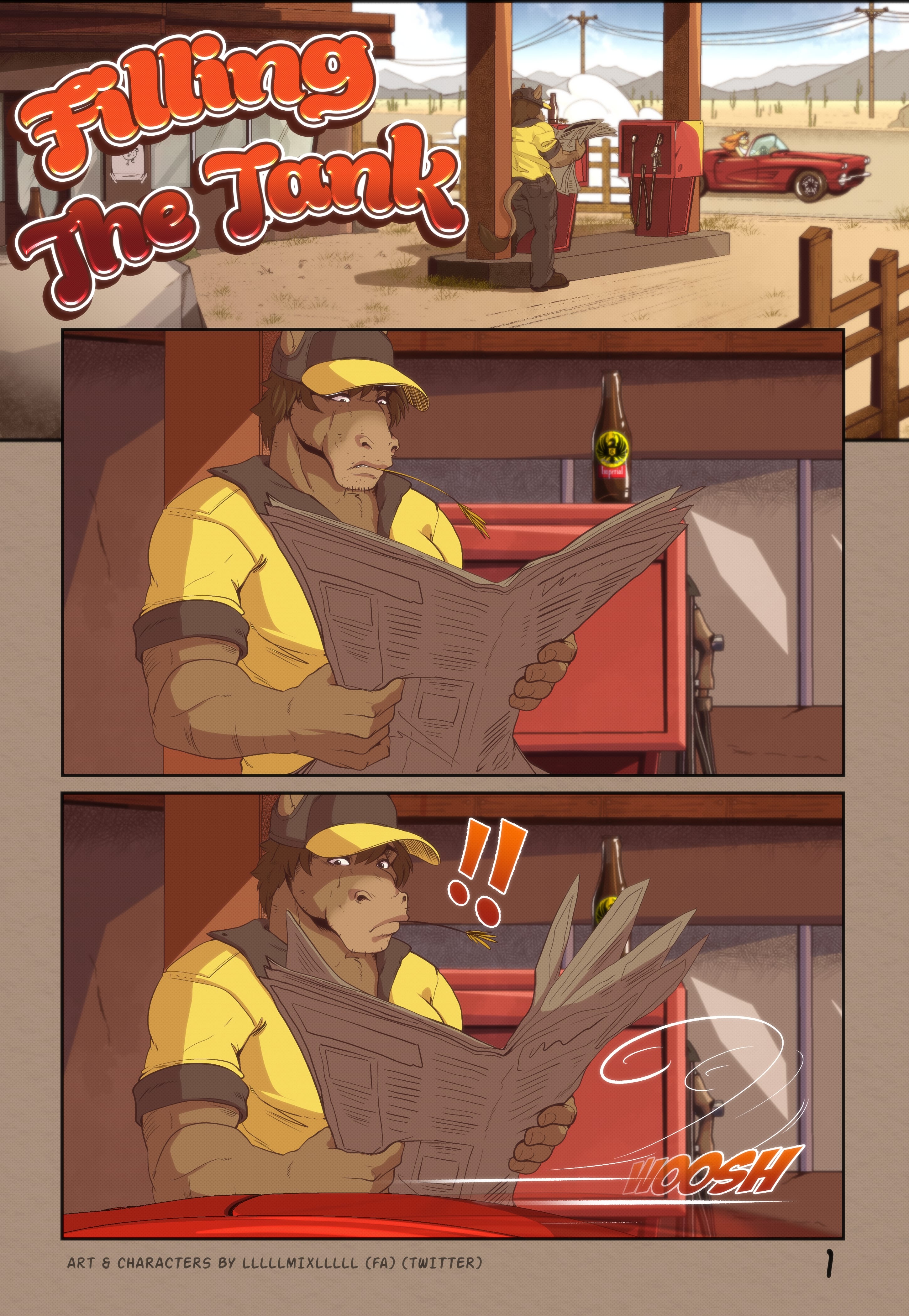 Filling The Tank [Galactic michi | llmixll] 1 . Filling The Tank - Chapter 1 [Galactic michi | llmixll] – page 1