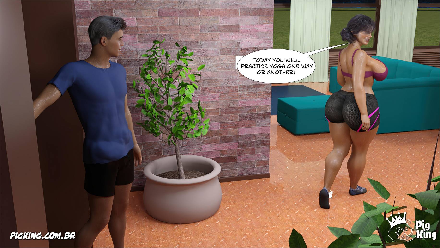 Forbidden Desire - Remake [Crazydad3D] 4 . Forbidden Desire - Chapter 4 [Crazydad3D] – page 33