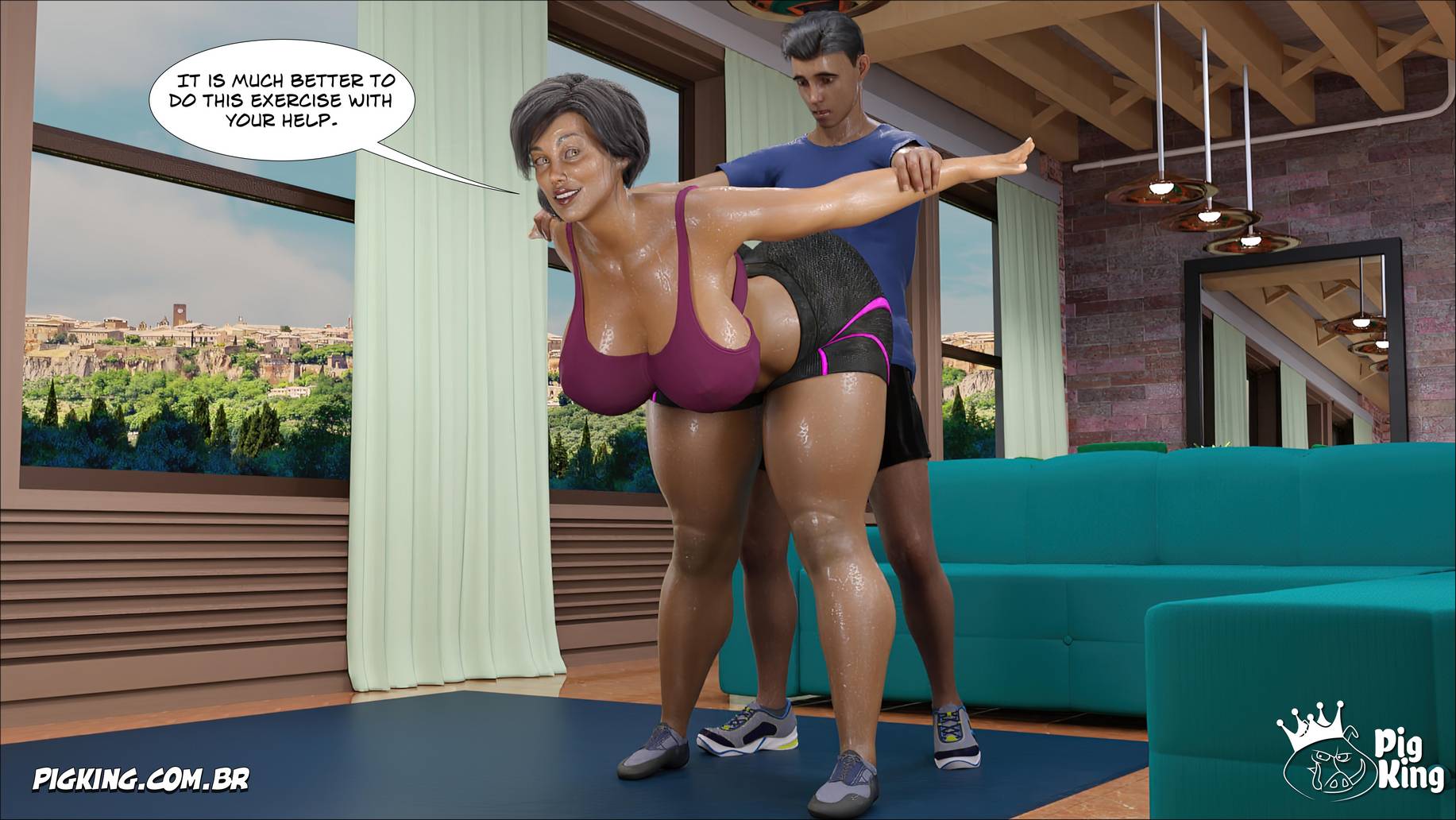 Forbidden Desire - Remake [Crazydad3D] 4 . Forbidden Desire - Chapter 4 [Crazydad3D] – page 53