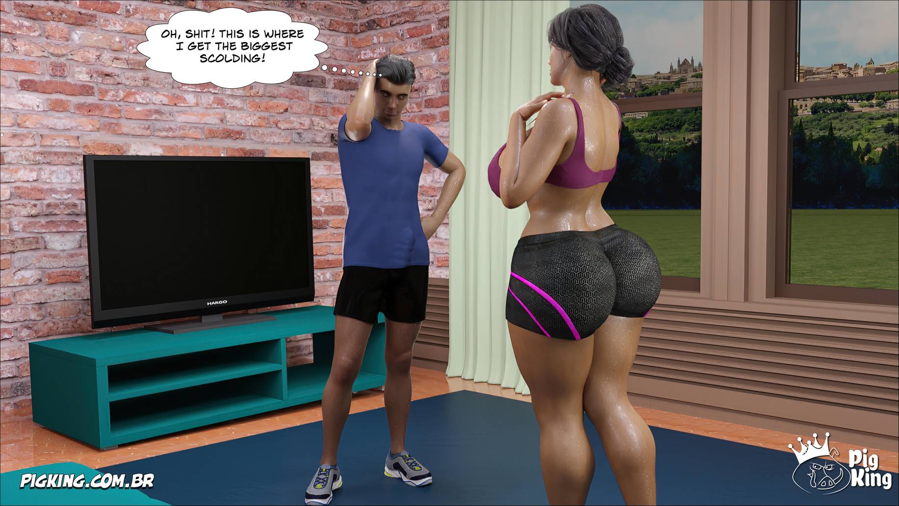 Forbidden Desire - Remake [Crazydad3D] 4 . Forbidden Desire - Chapter 4 [Crazydad3D] – page 93