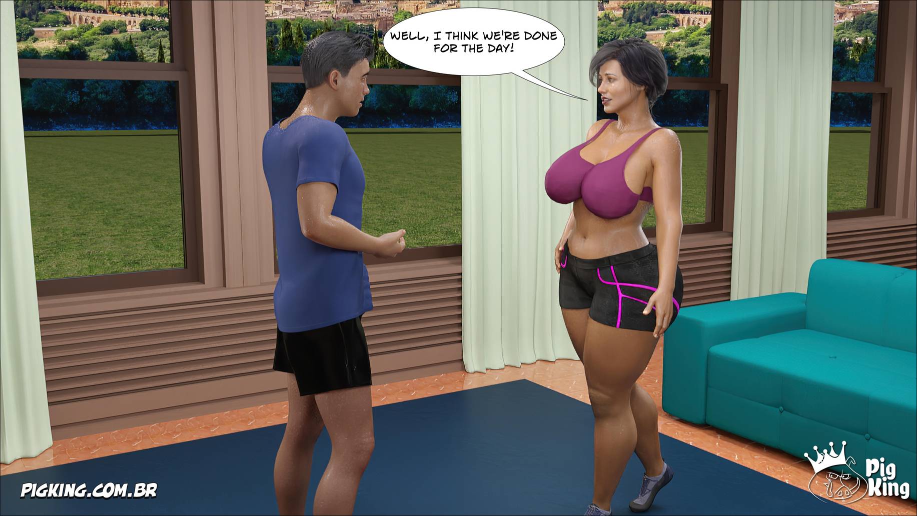Forbidden Desire - Remake [Crazydad3D] 4 . Forbidden Desire - Chapter 4 [Crazydad3D] – page 95