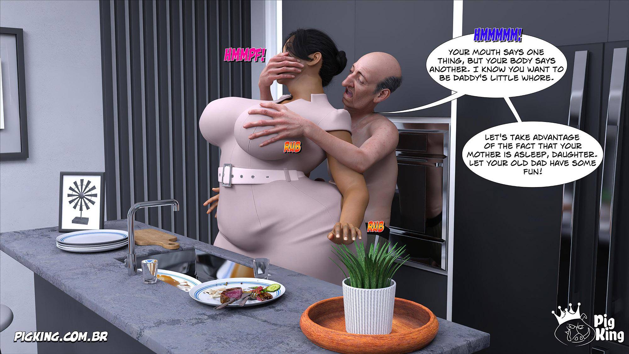 Forbidden Desire - Remake [Crazydad3D] 25 . Forbidden Desire - Chapter 25 [Crazydad3D] – page 130