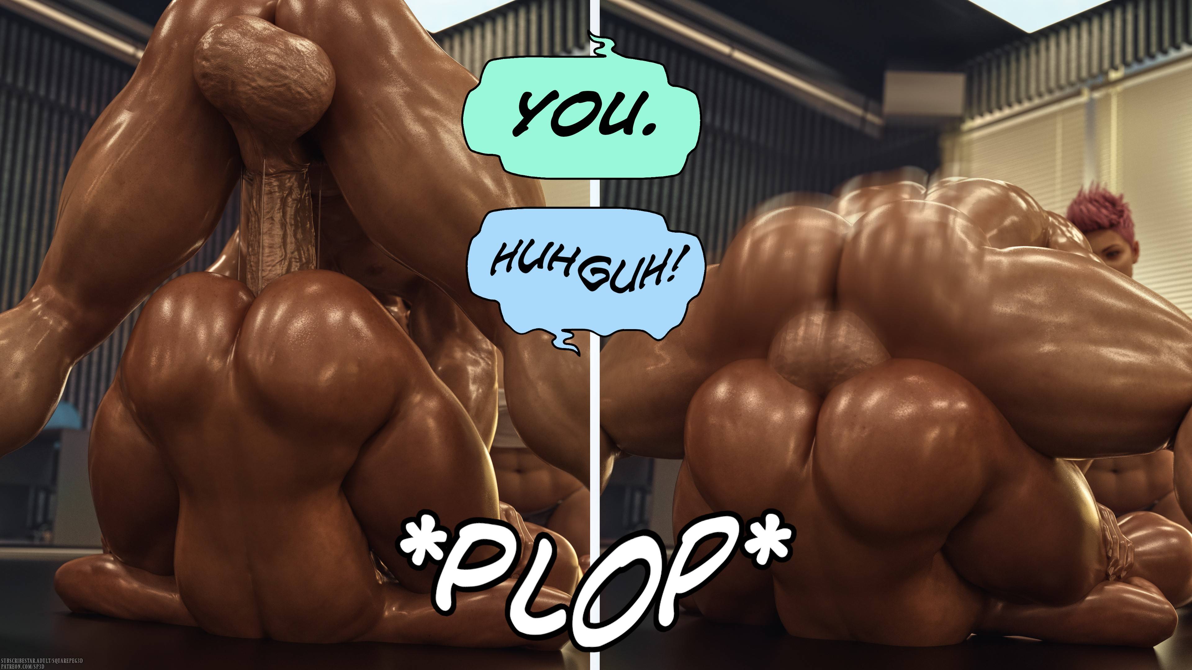 The F.U.T.A [SquarePeg3D] 1 . The F.U.T.A  - Match 1 - Cait "The Mallet" O'Malley VS The Fox [SquarePeg3D] – page 63